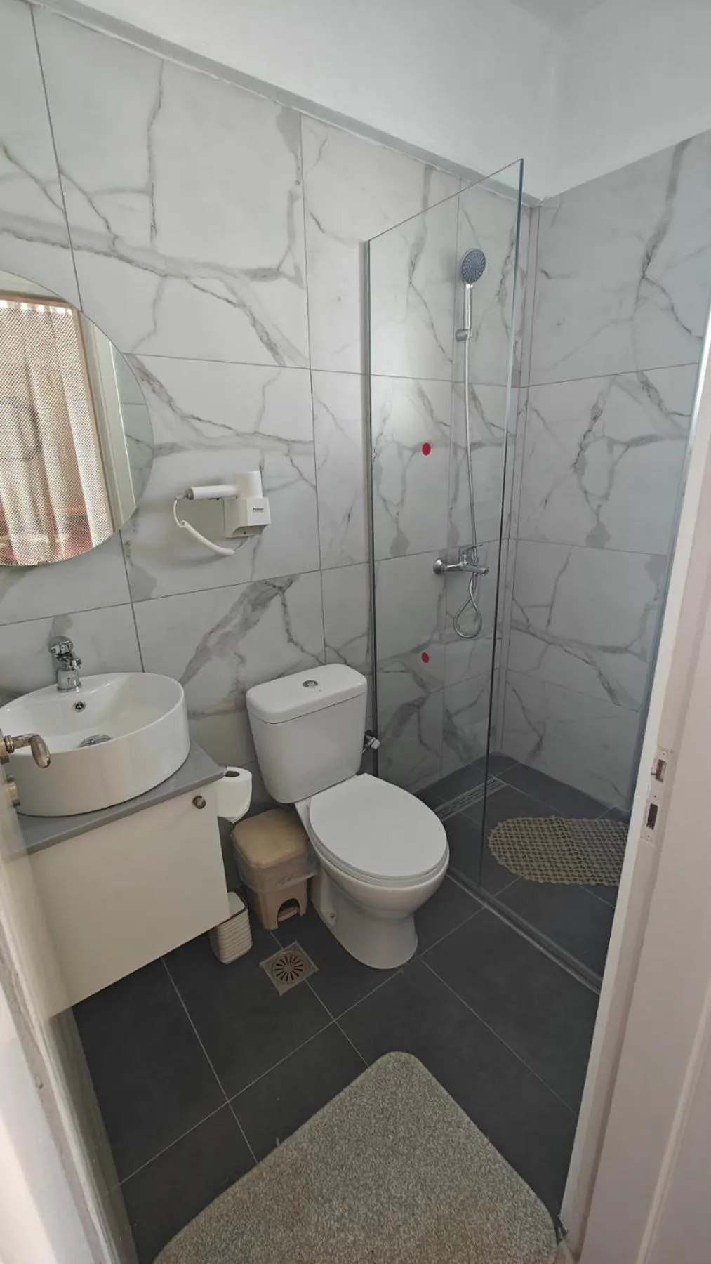 Bathroom in Takis Hotel Apartments