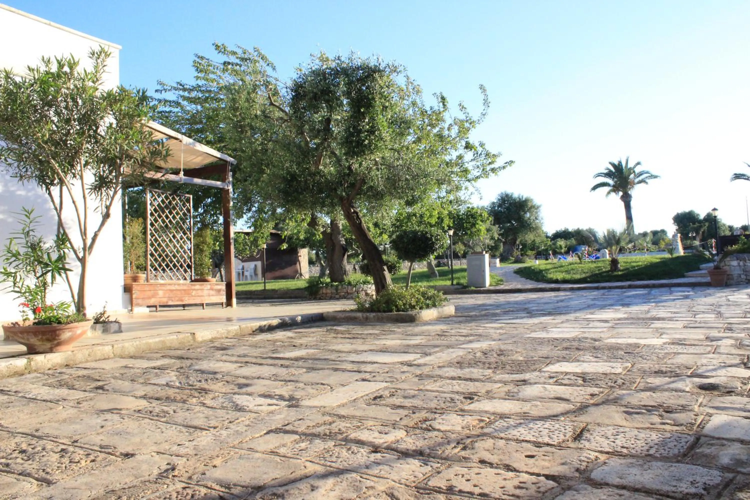 Facade/entrance in Masseria Valente