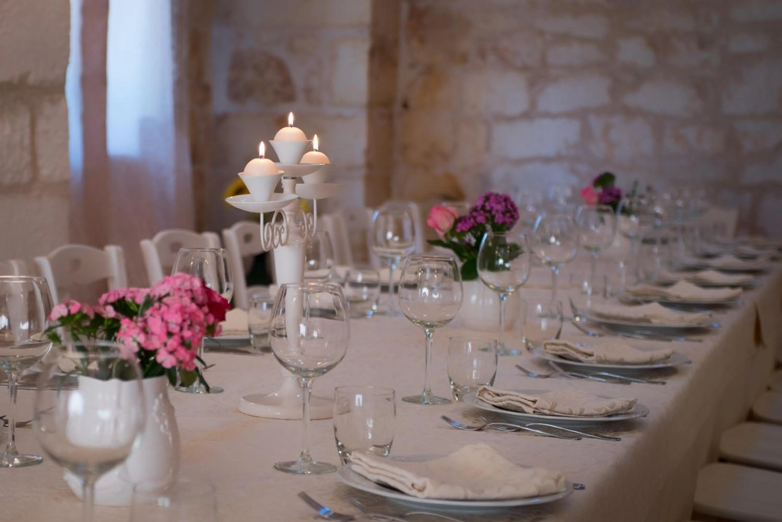 Communal lounge/ TV room in Masseria Valente