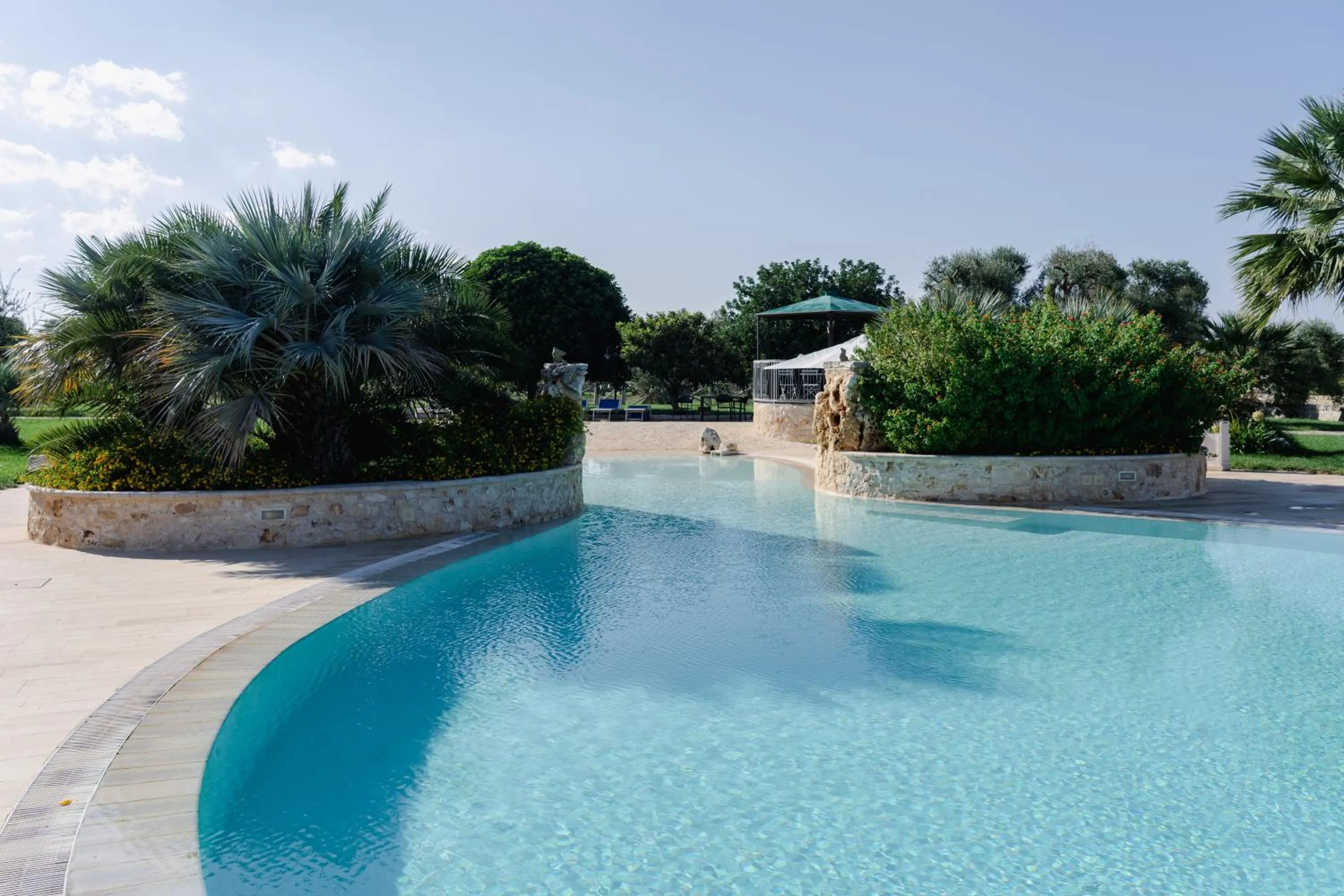 Swimming pool in Masseria Valente