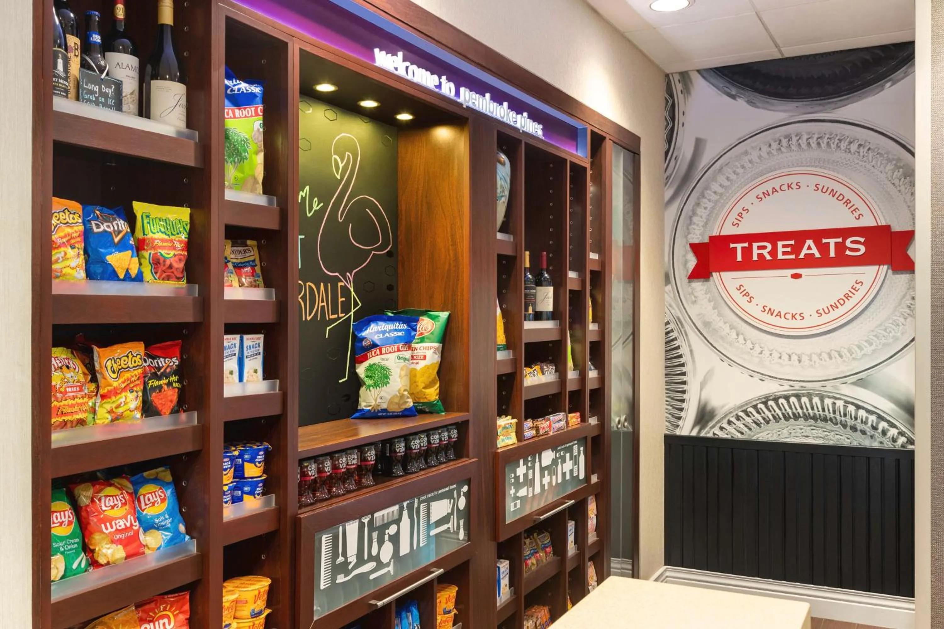 Restaurant/places to eat in Hampton Inn Pembroke Pines