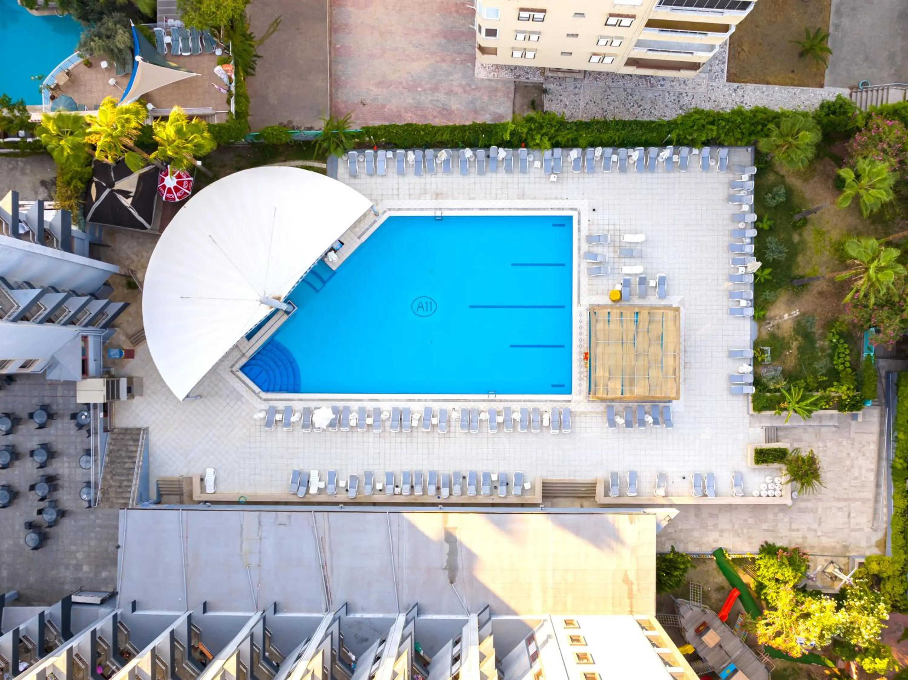 Bird's eye view in A11 Hotel Obaköy