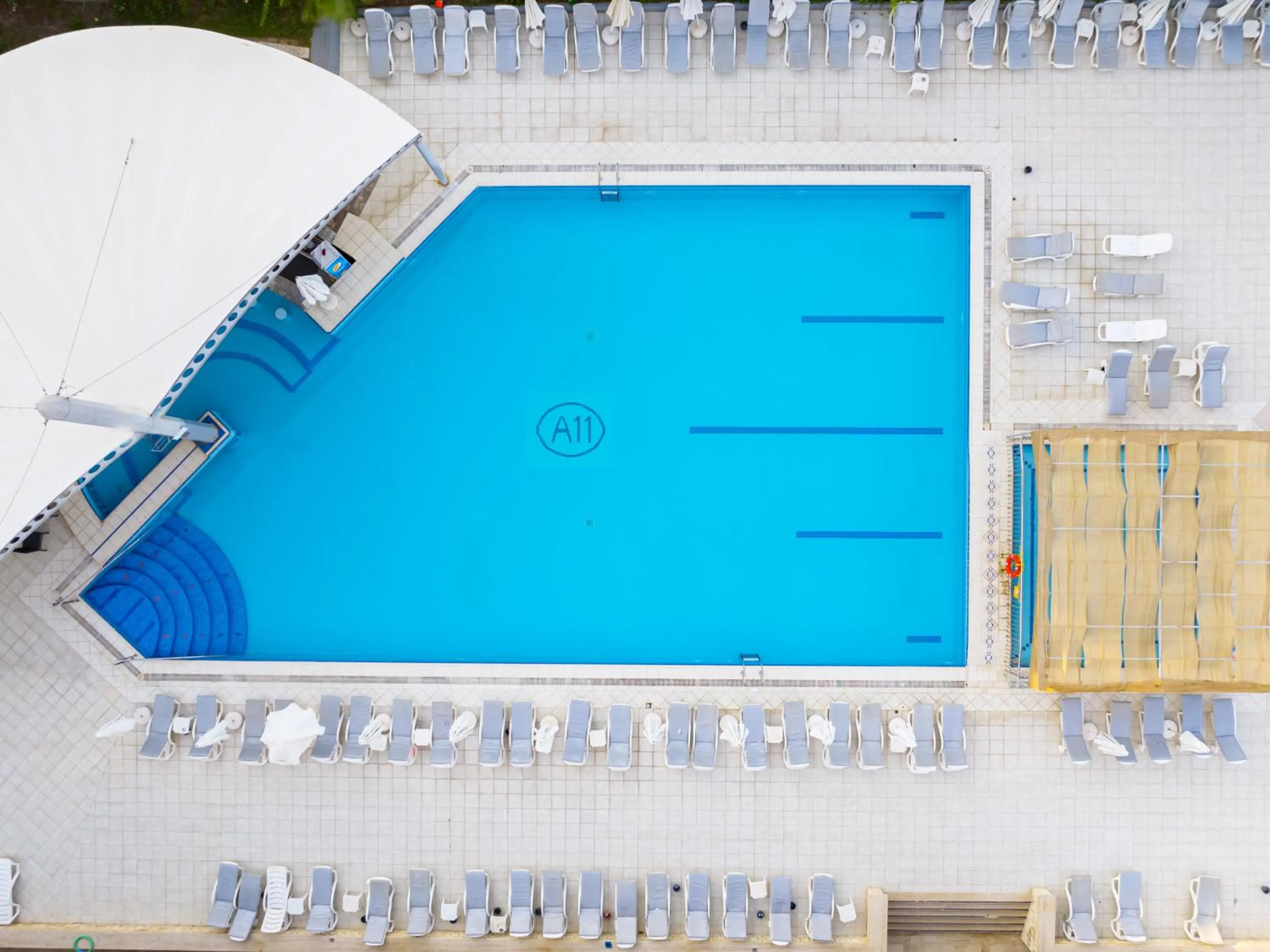 Pool view in A11 Hotel Obaköy