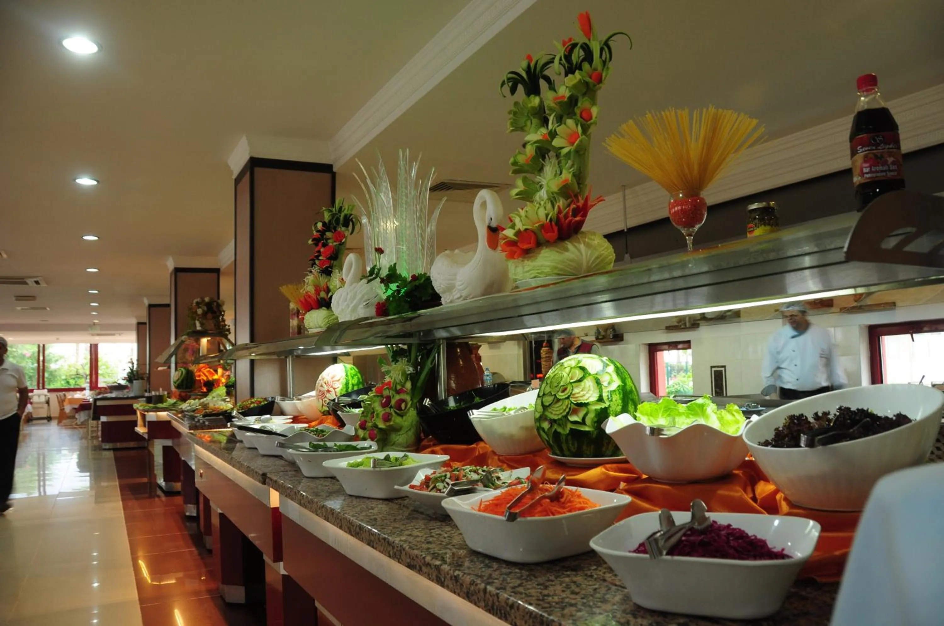 Buffet breakfast in A11 Hotel Obaköy