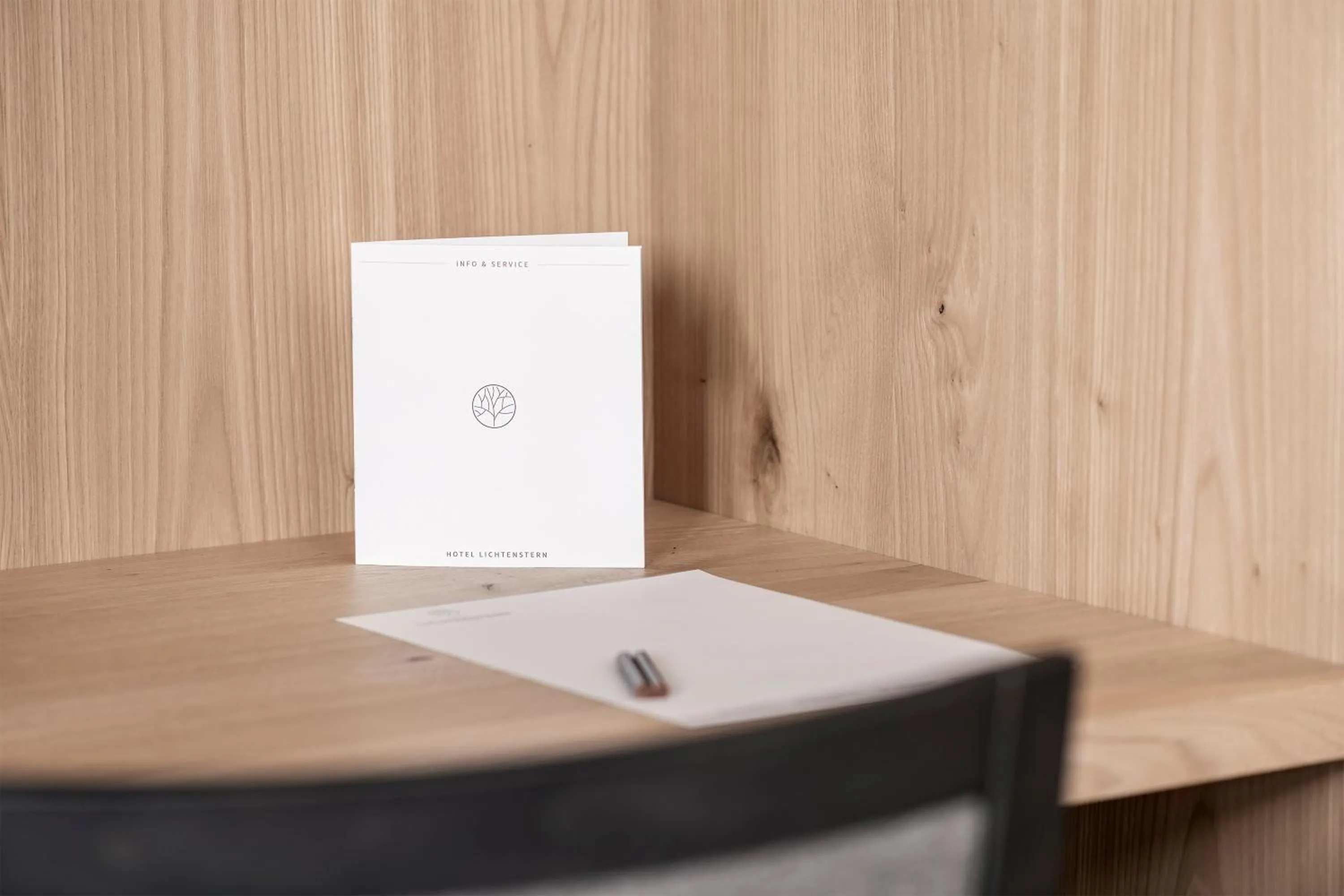 Decorative detail in Hotel Lichtenstern