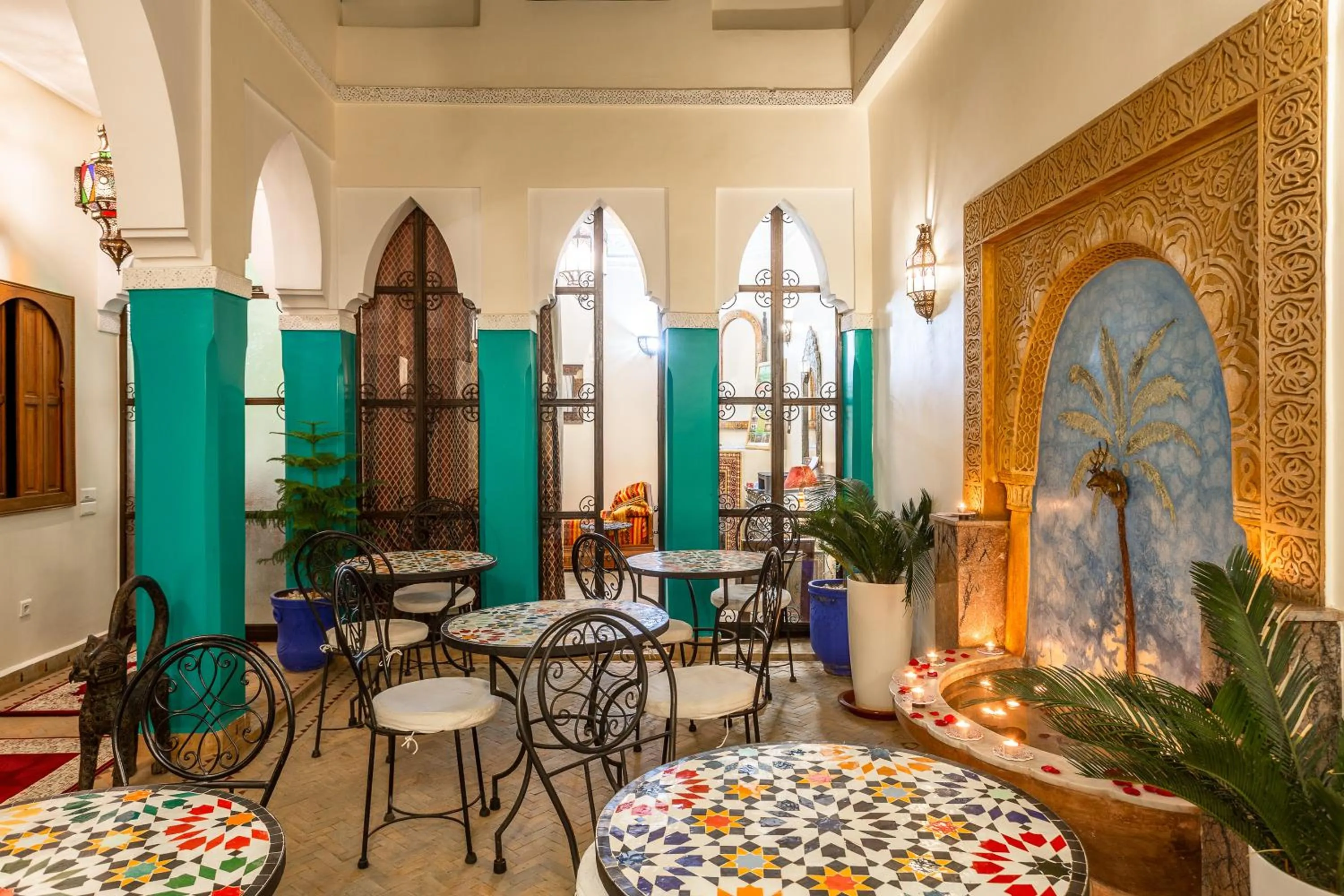 Patio in Riad Bianca Marrakech