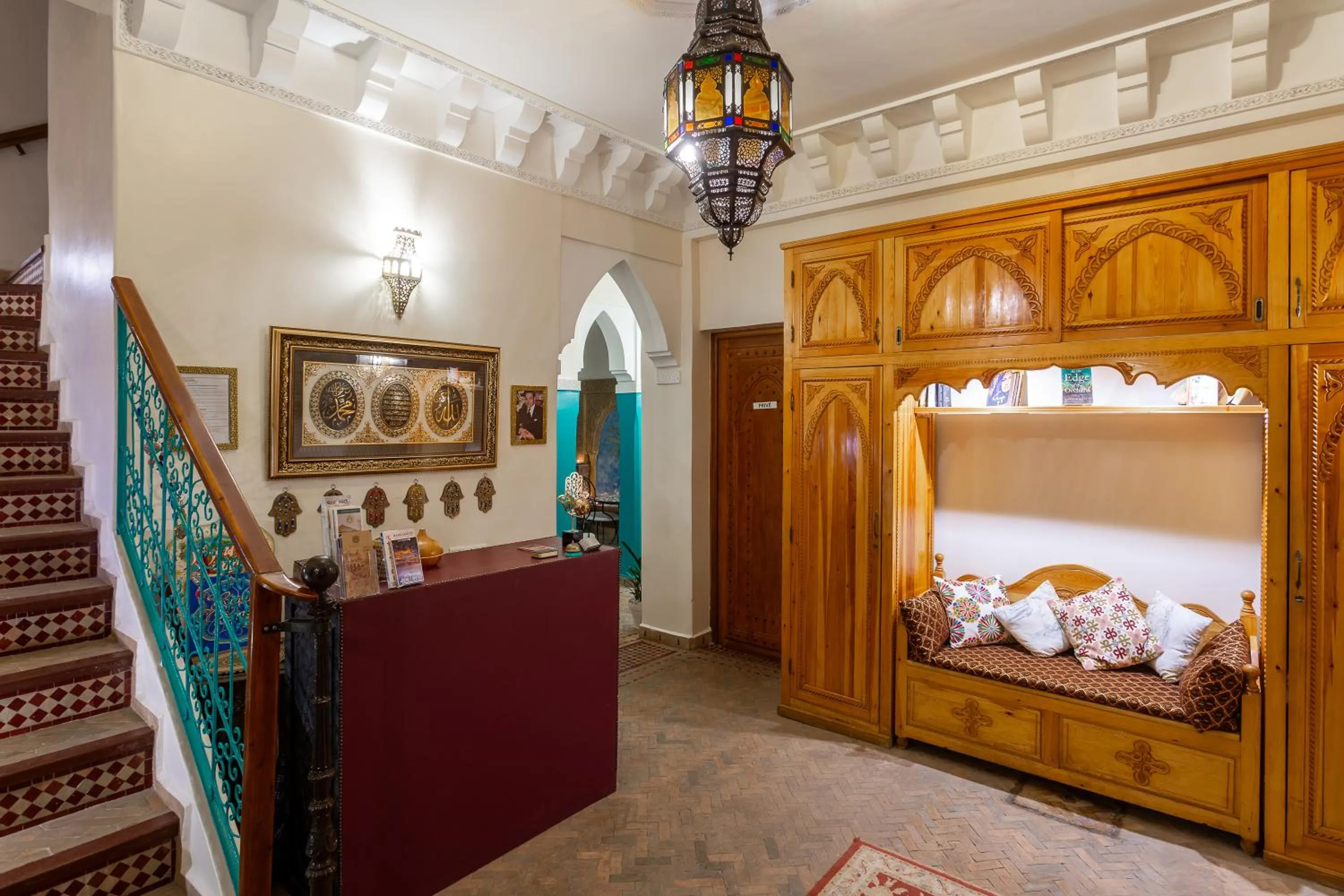 Lobby or reception, Bed in Riad Bianca Marrakech