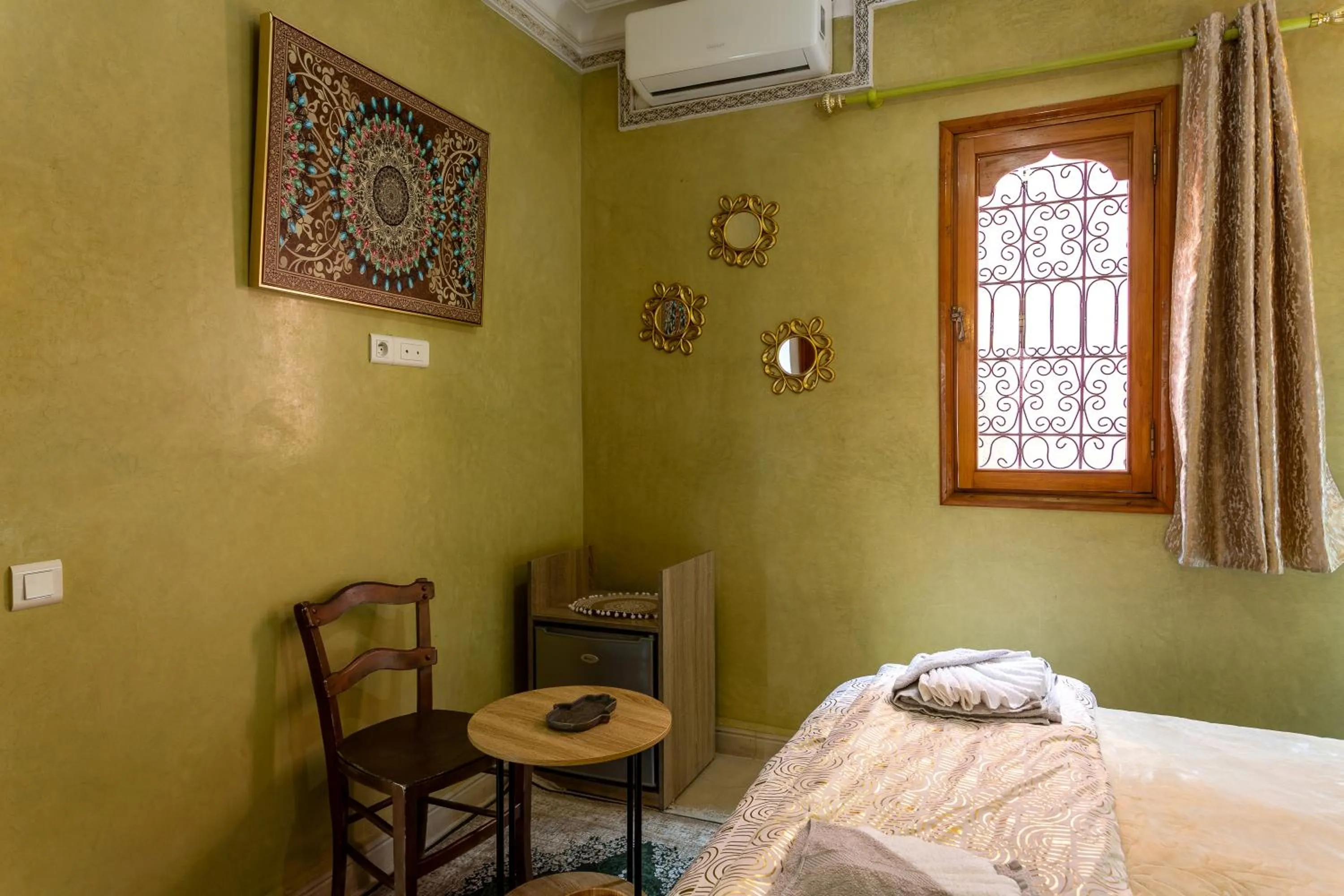 Bed in Riad Bianca Marrakech