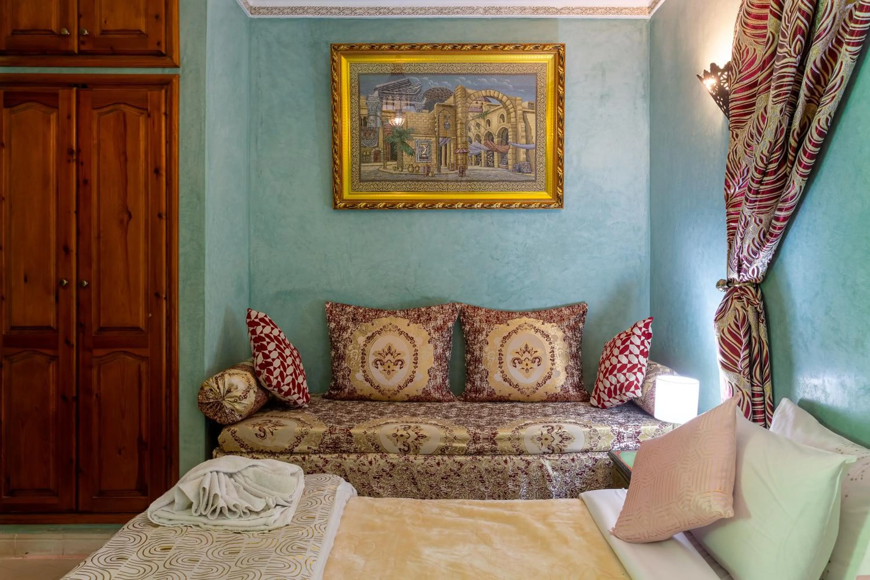 Bedroom, Bed in Riad Bianca Marrakech