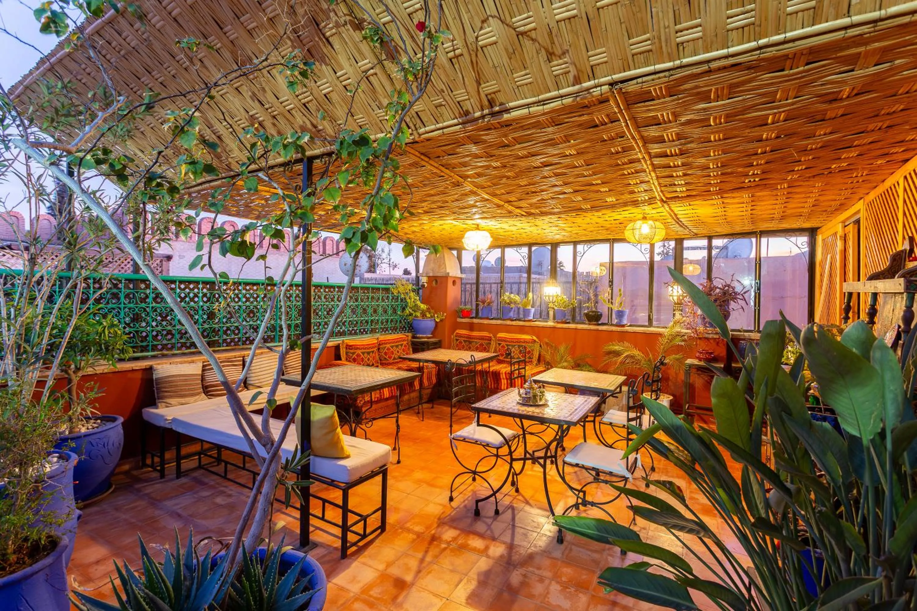 Patio in Riad Bianca Marrakech