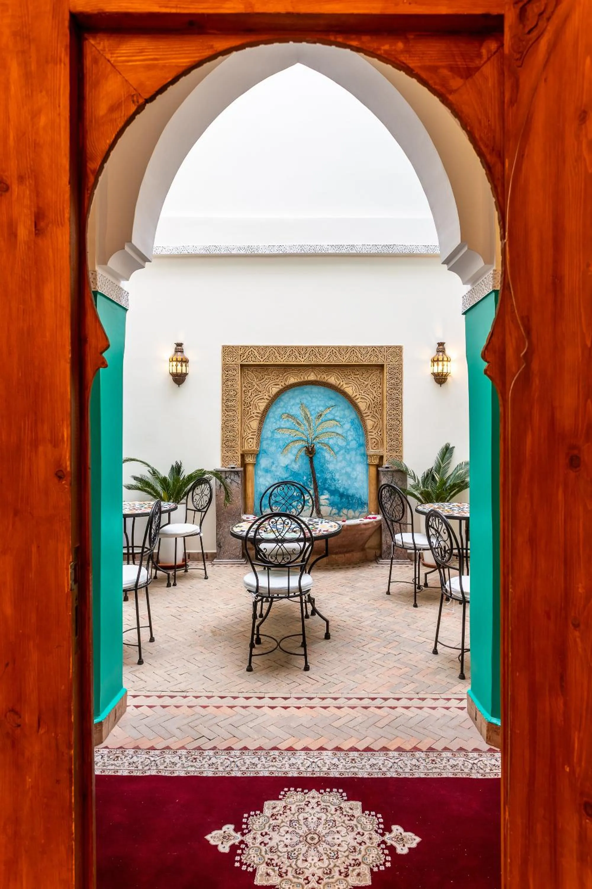 Patio in Riad Bianca Marrakech