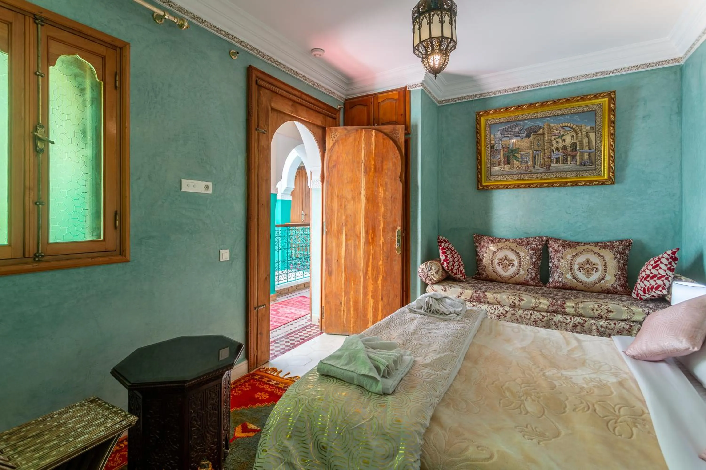 Photo of the whole room, Bed in Riad Bianca Marrakech