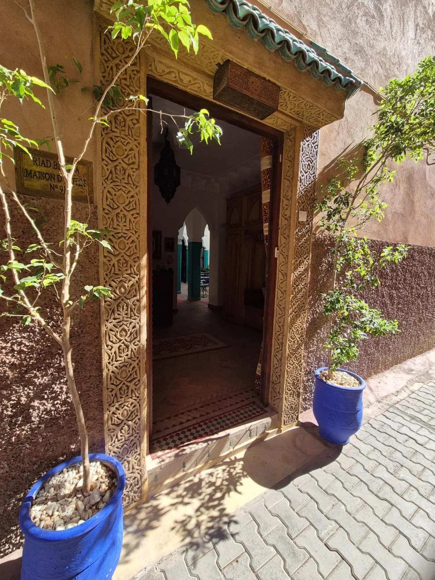 Property building in Riad Bianca Marrakech