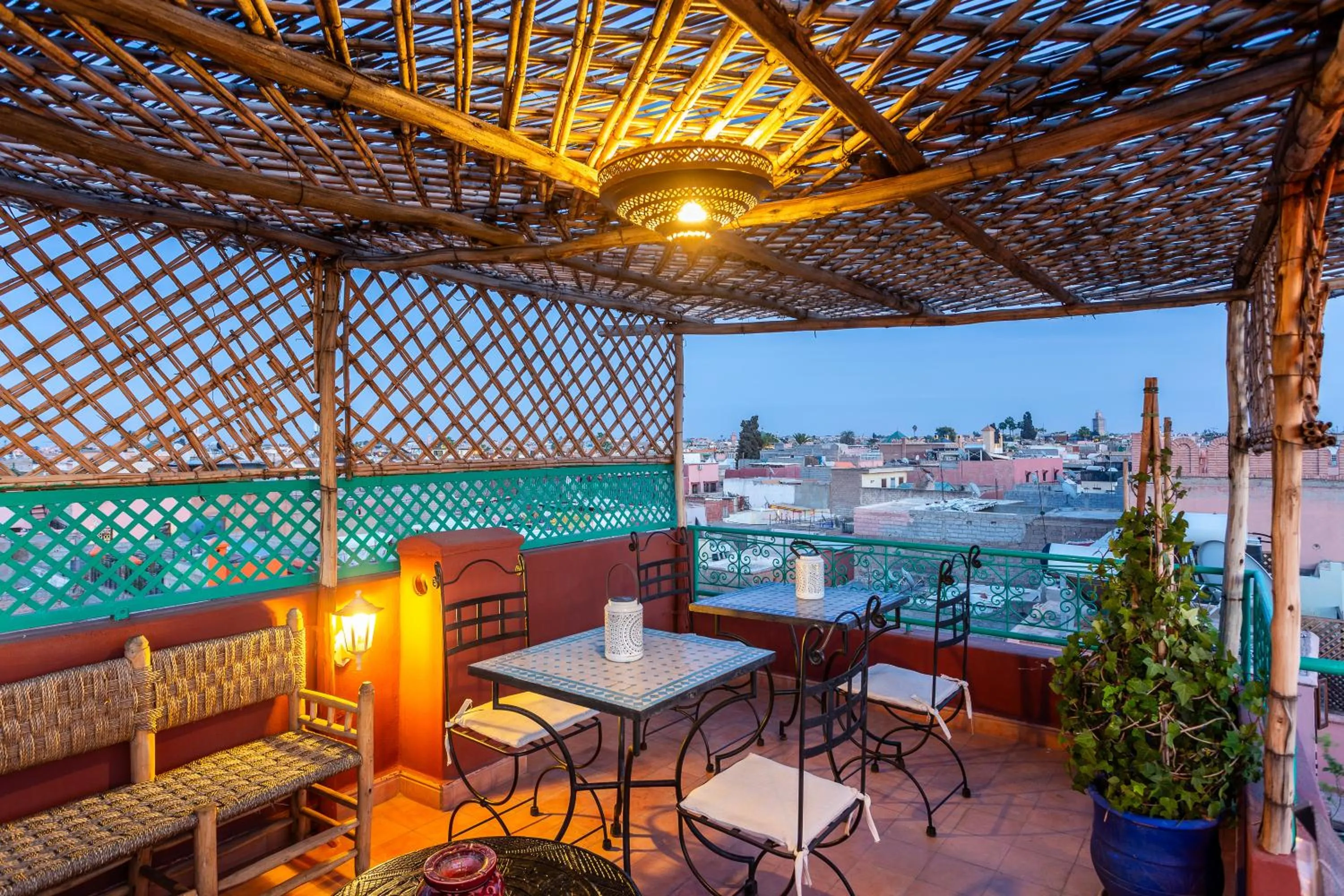 Patio in Riad Bianca Marrakech