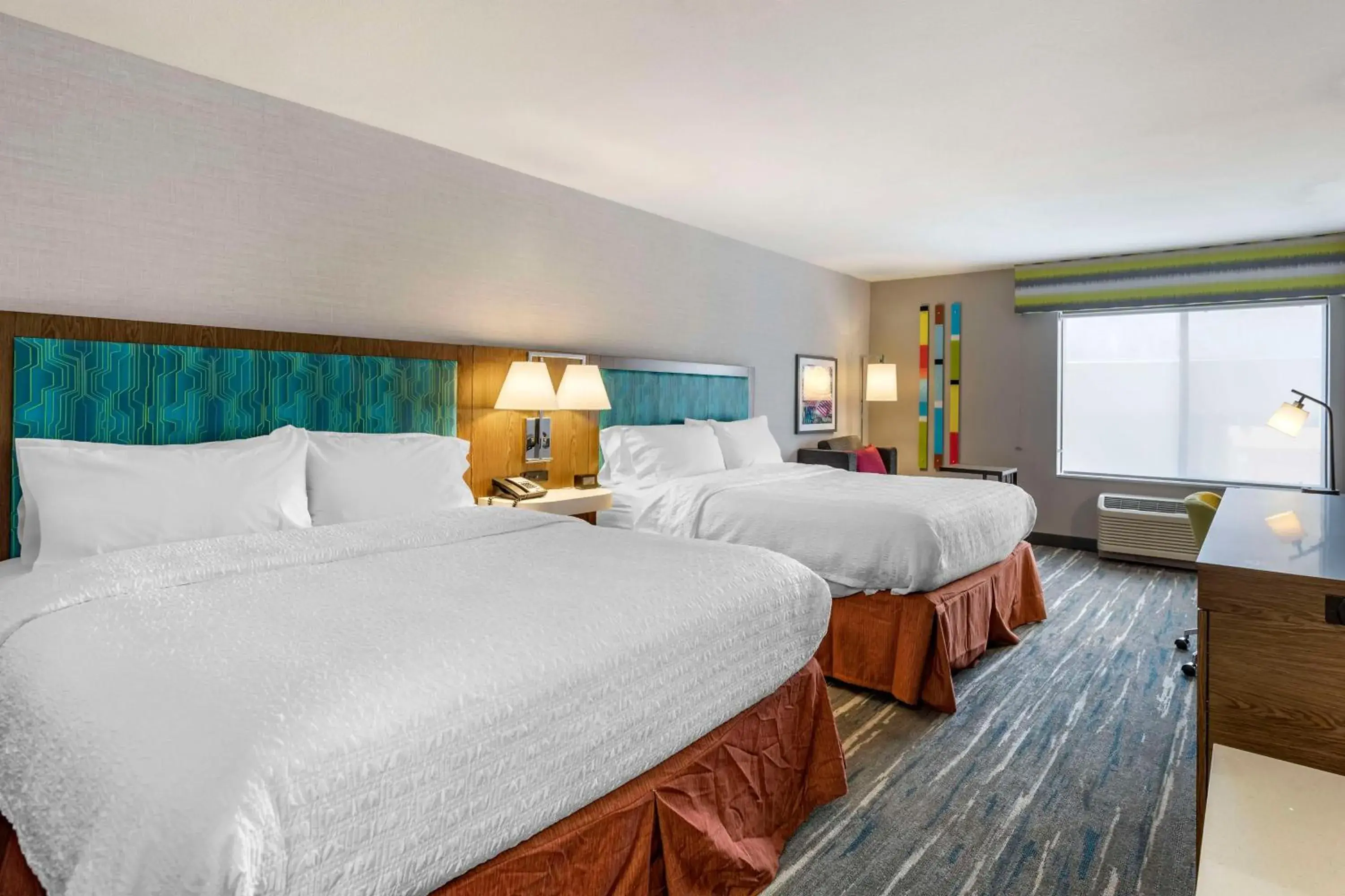 Room with Two Queen Beds - Non-Smoking in Hampton Inn Fort Collins Room with Two Queen Beds - Non-Smoking in Hampton Inn Fort Collins