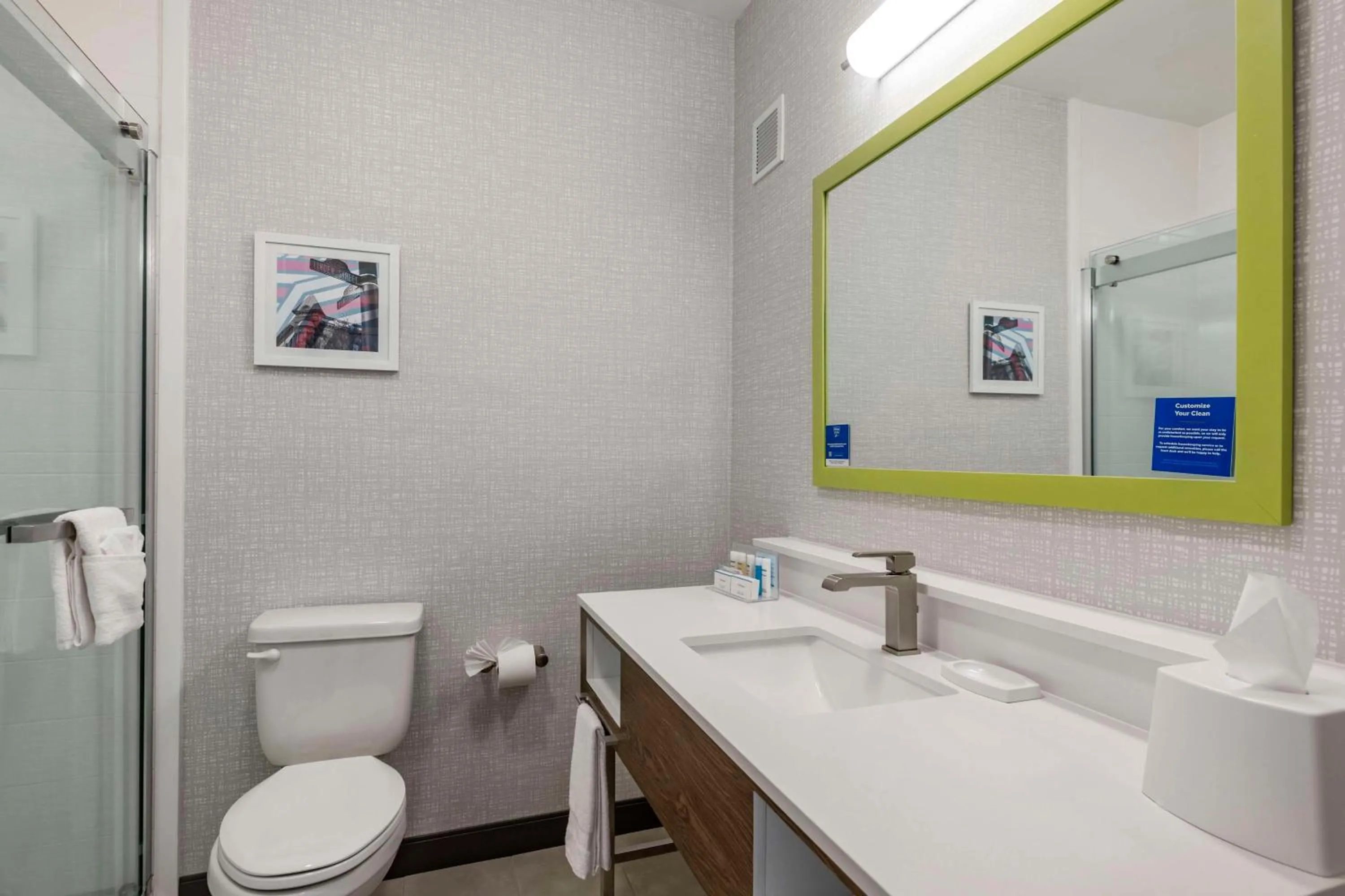 Bathroom in Hampton Inn Fort Collins