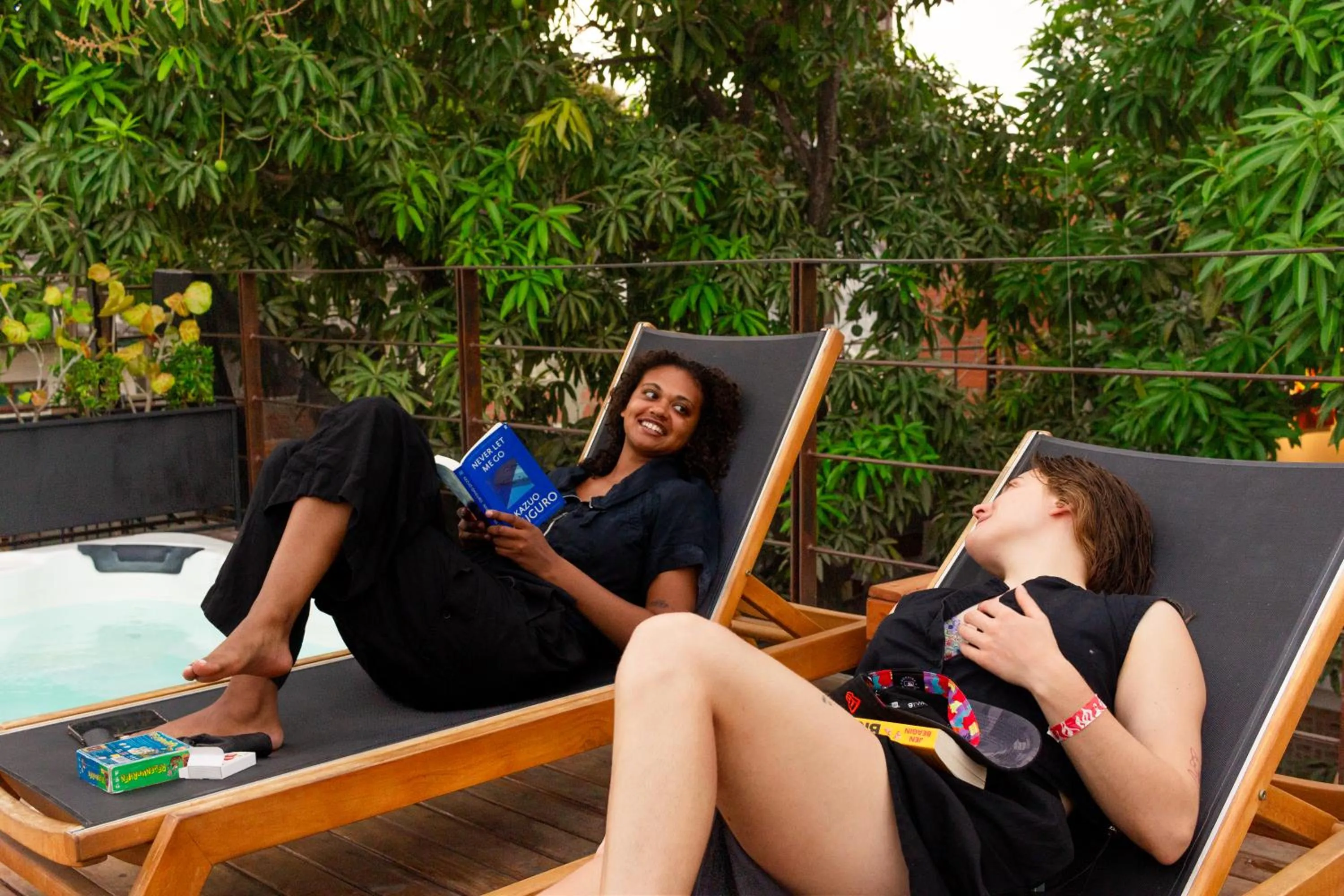 Garden in Hotel Casa Baluarte