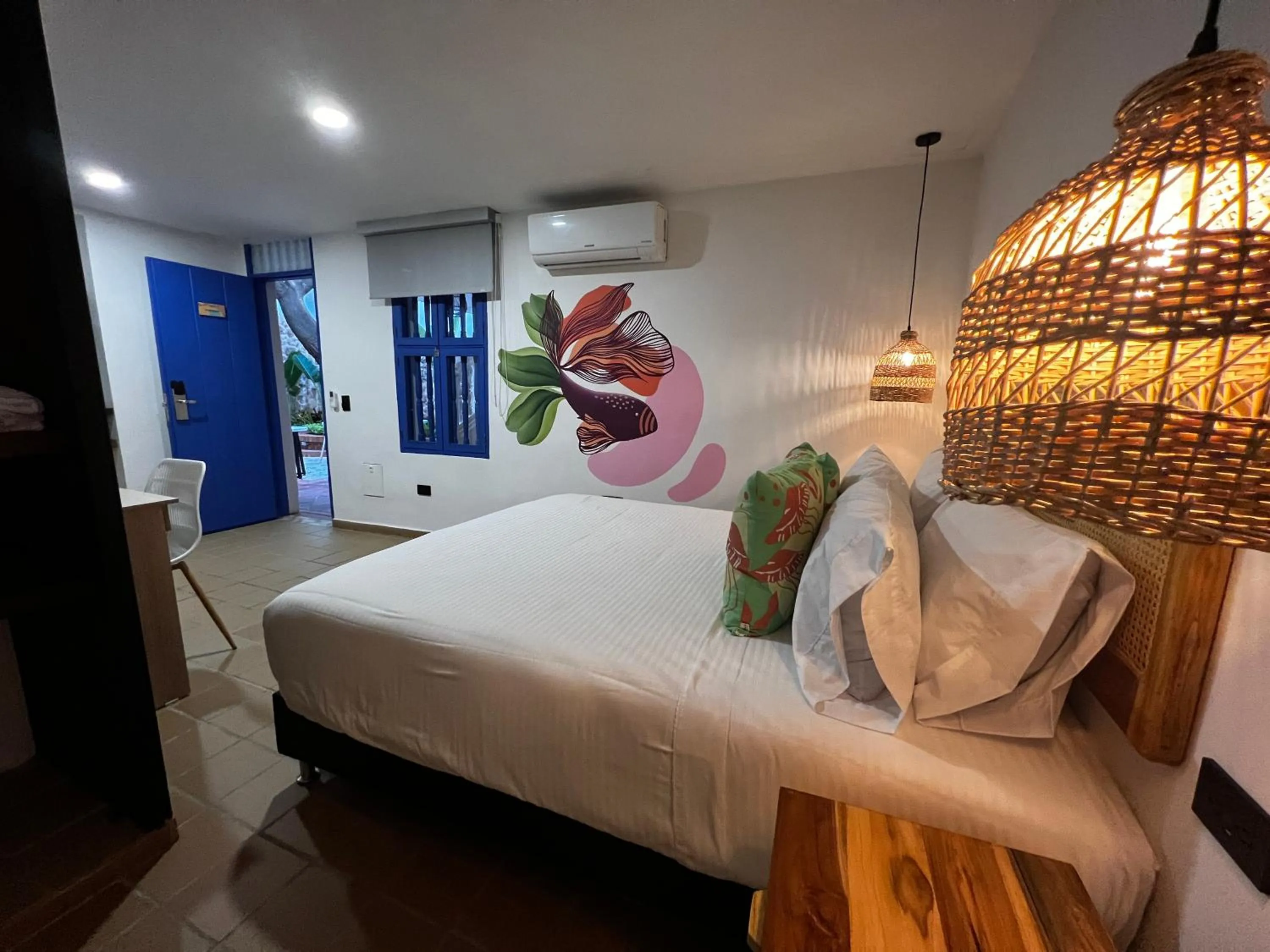 Bedroom, Bed in Hotel Casa Baluarte