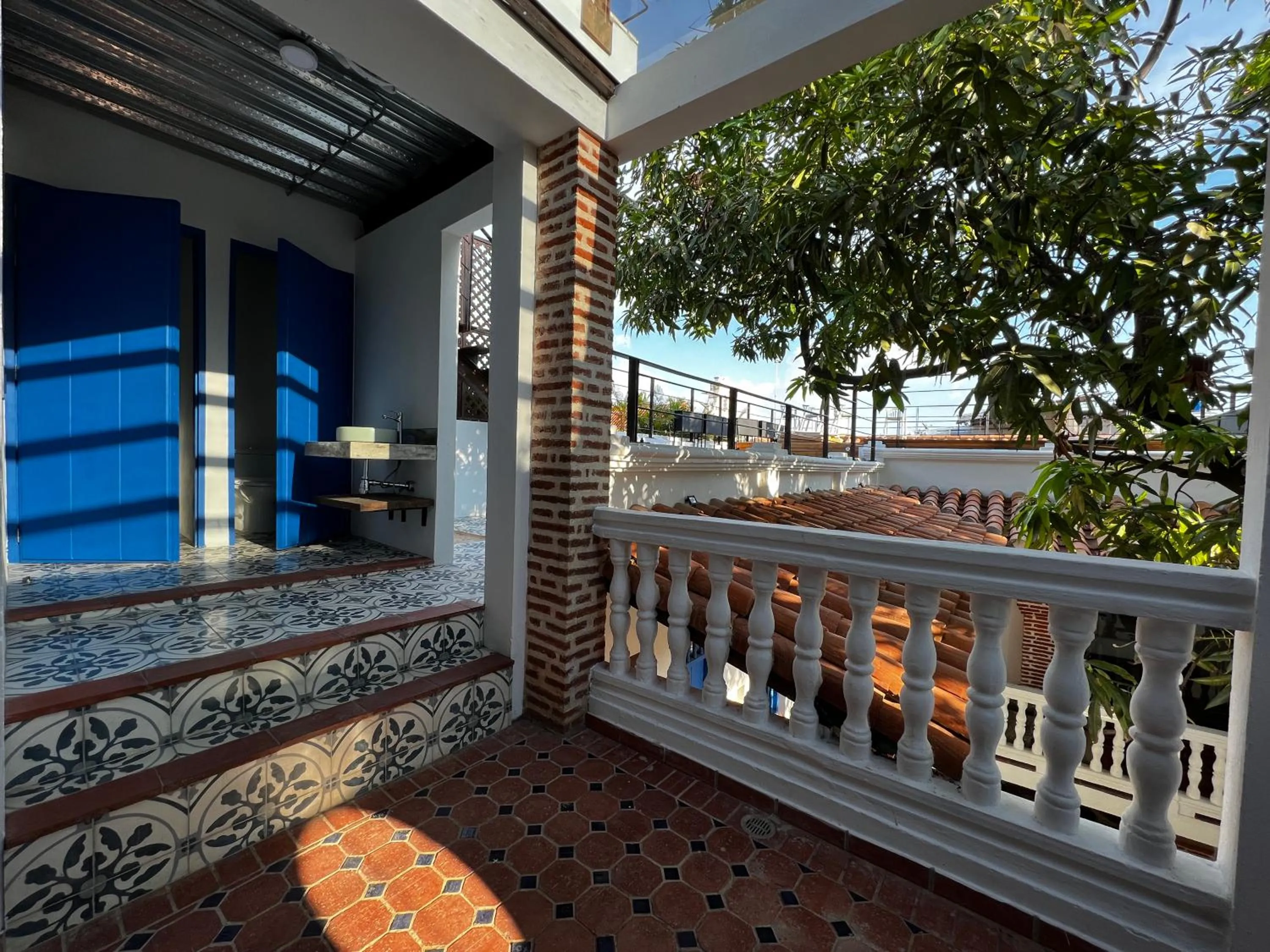 Balcony/Terrace in Hotel Casa Baluarte