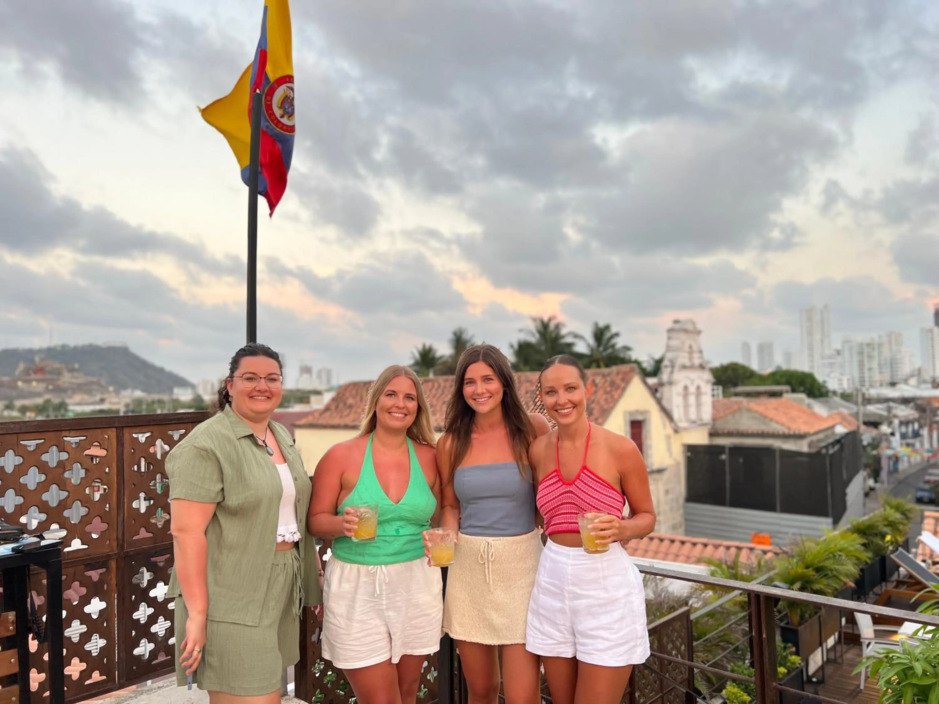 group of guests in Hotel Casa Baluarte