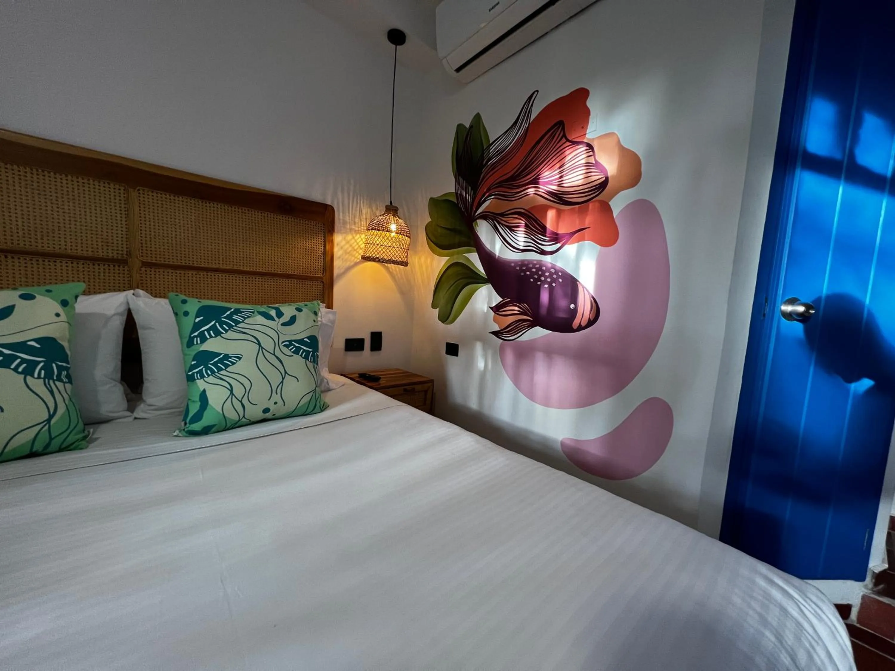 Bed in Hotel Casa Baluarte