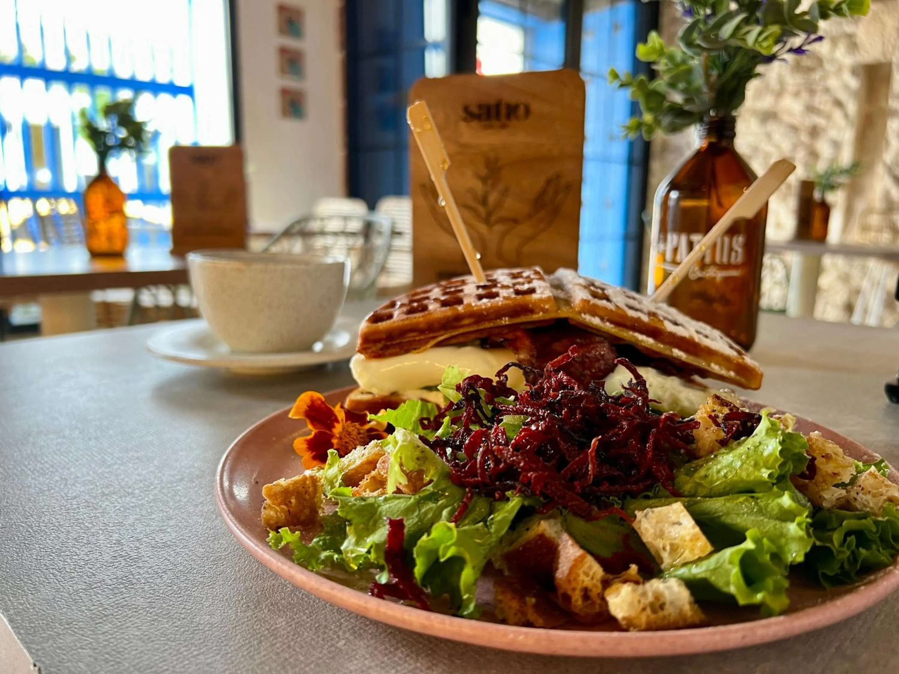 Restaurant/places to eat in Hotel Casa Baluarte