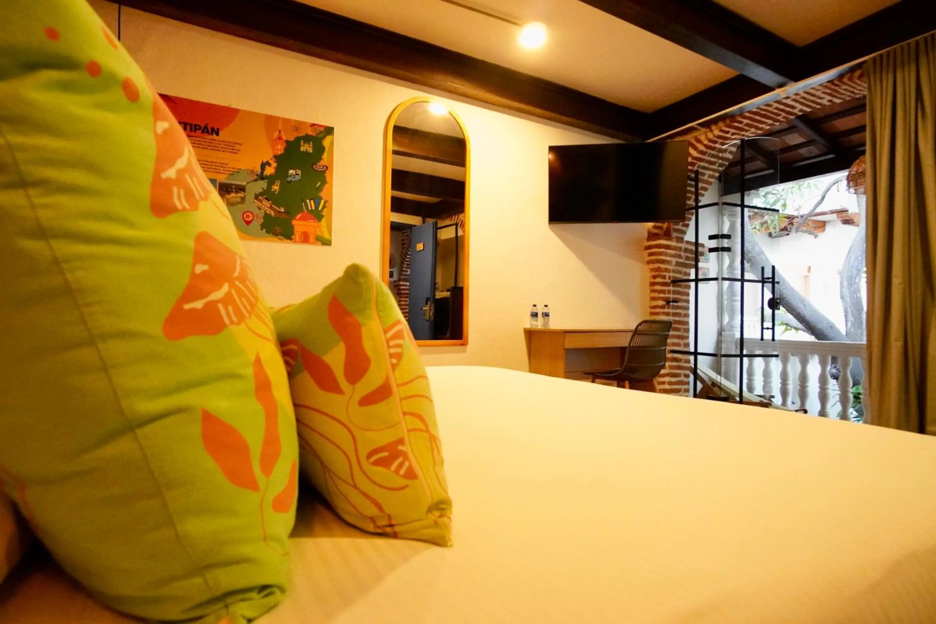 Bed in Hotel Casa Baluarte