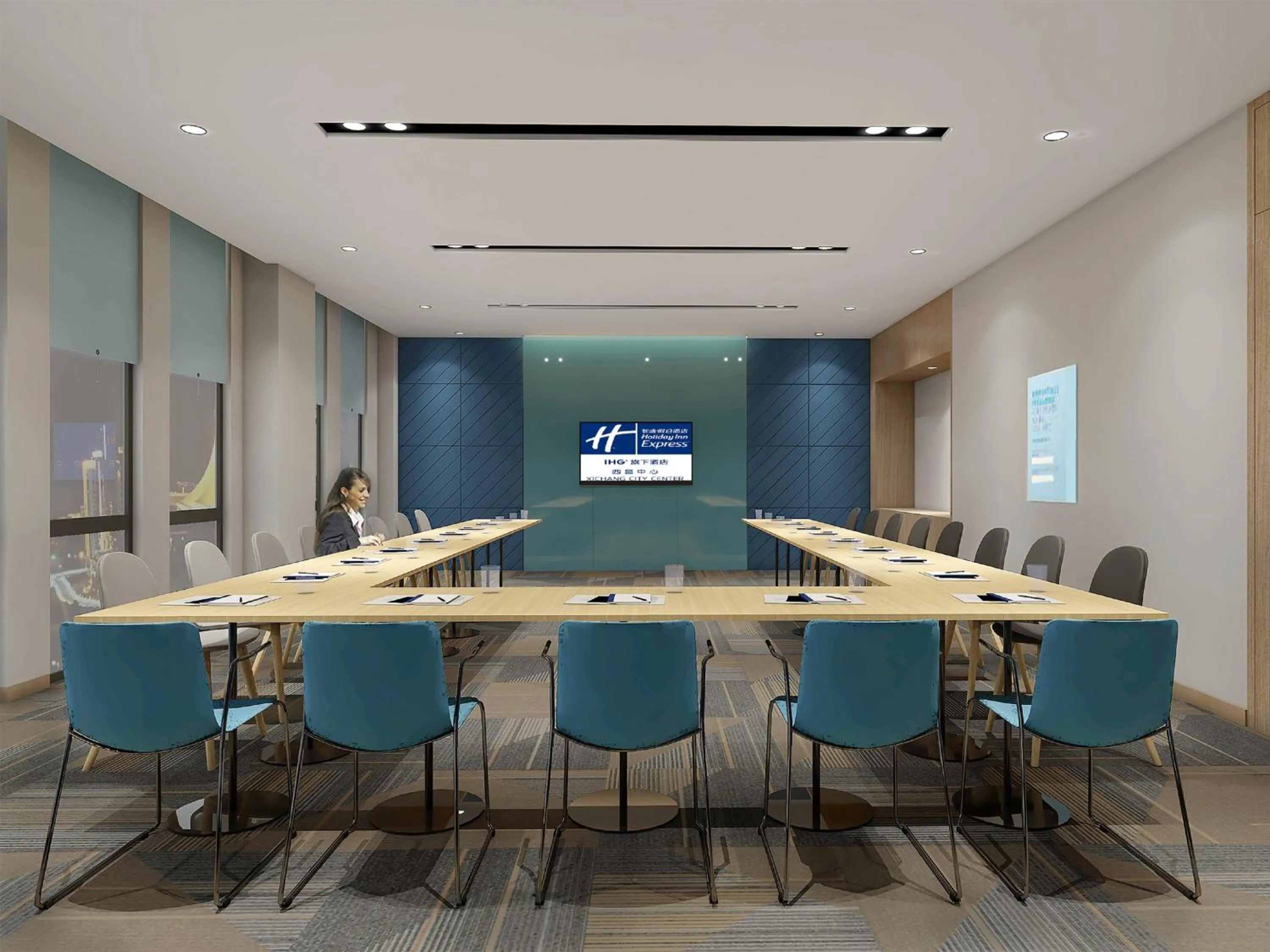 Meeting/conference room in Holiday Inn Express - Xichang City Center by IHG