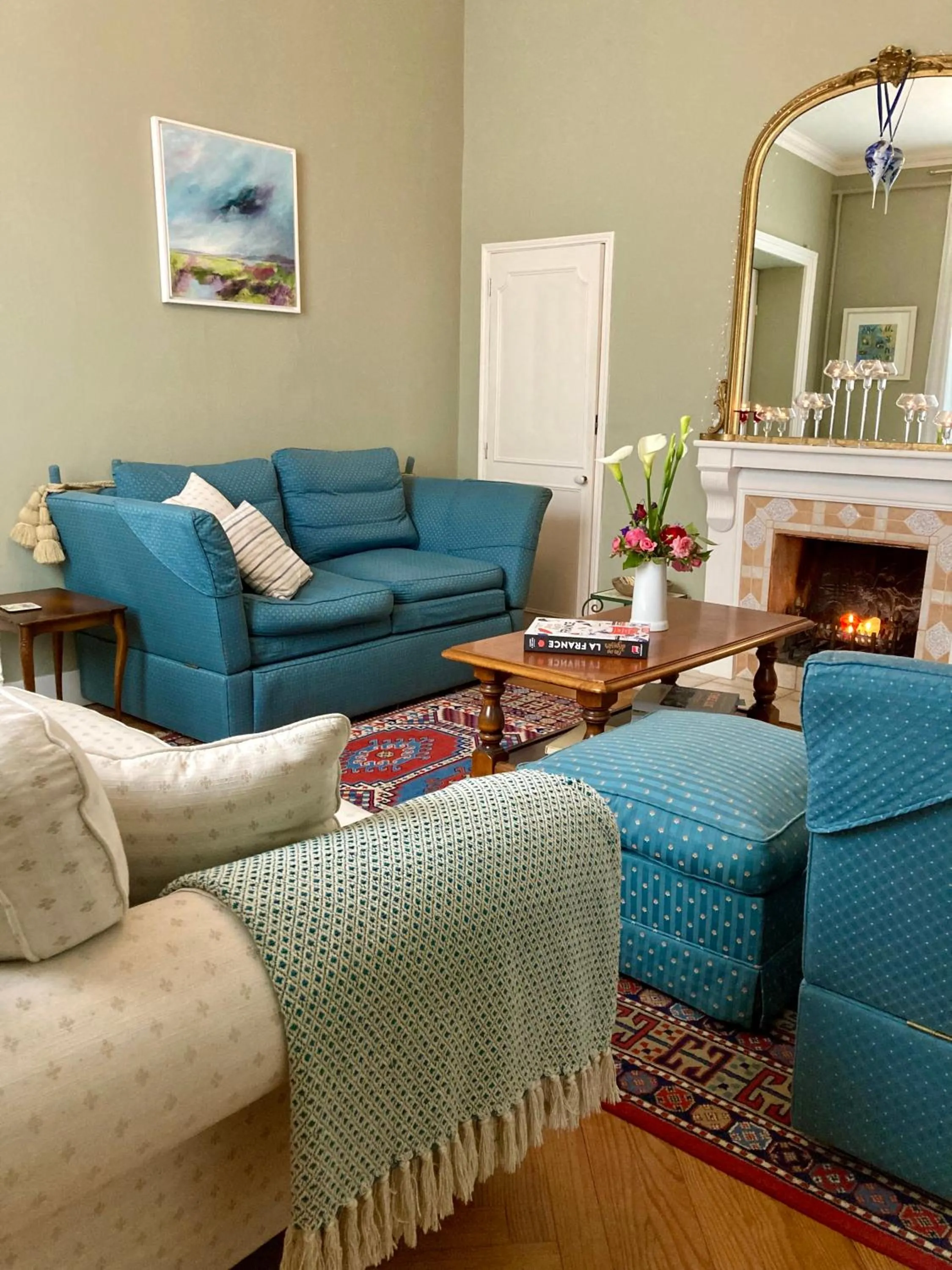 Living room in Le Petit Cochon