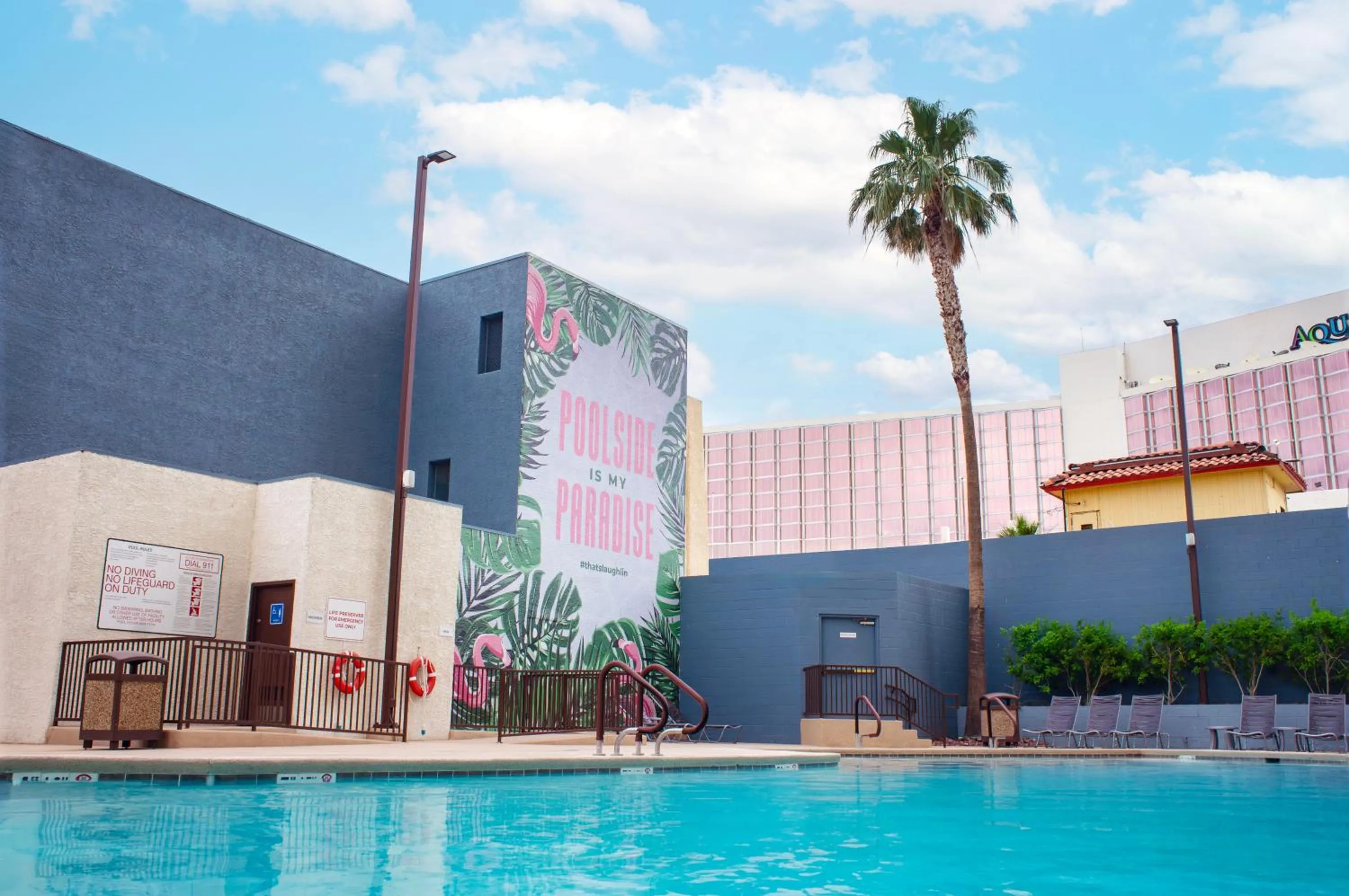 Swimming pool in The Edgewater Hotel and Casino