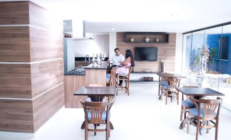 Communal lounge/ TV room in Rapport Hotel