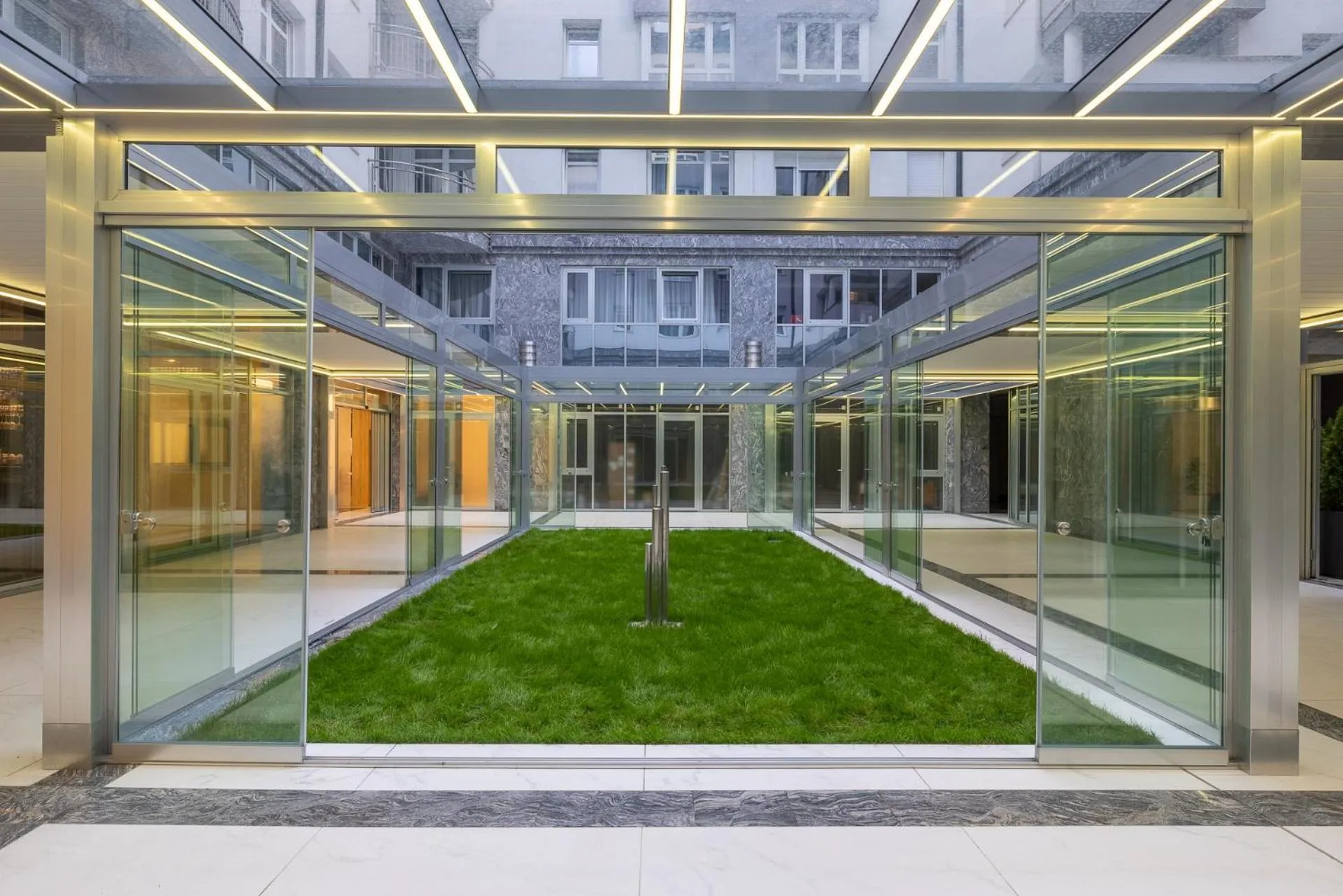 Inner courtyard view in Silver Crown Hotel & Residence, Palace Quarter