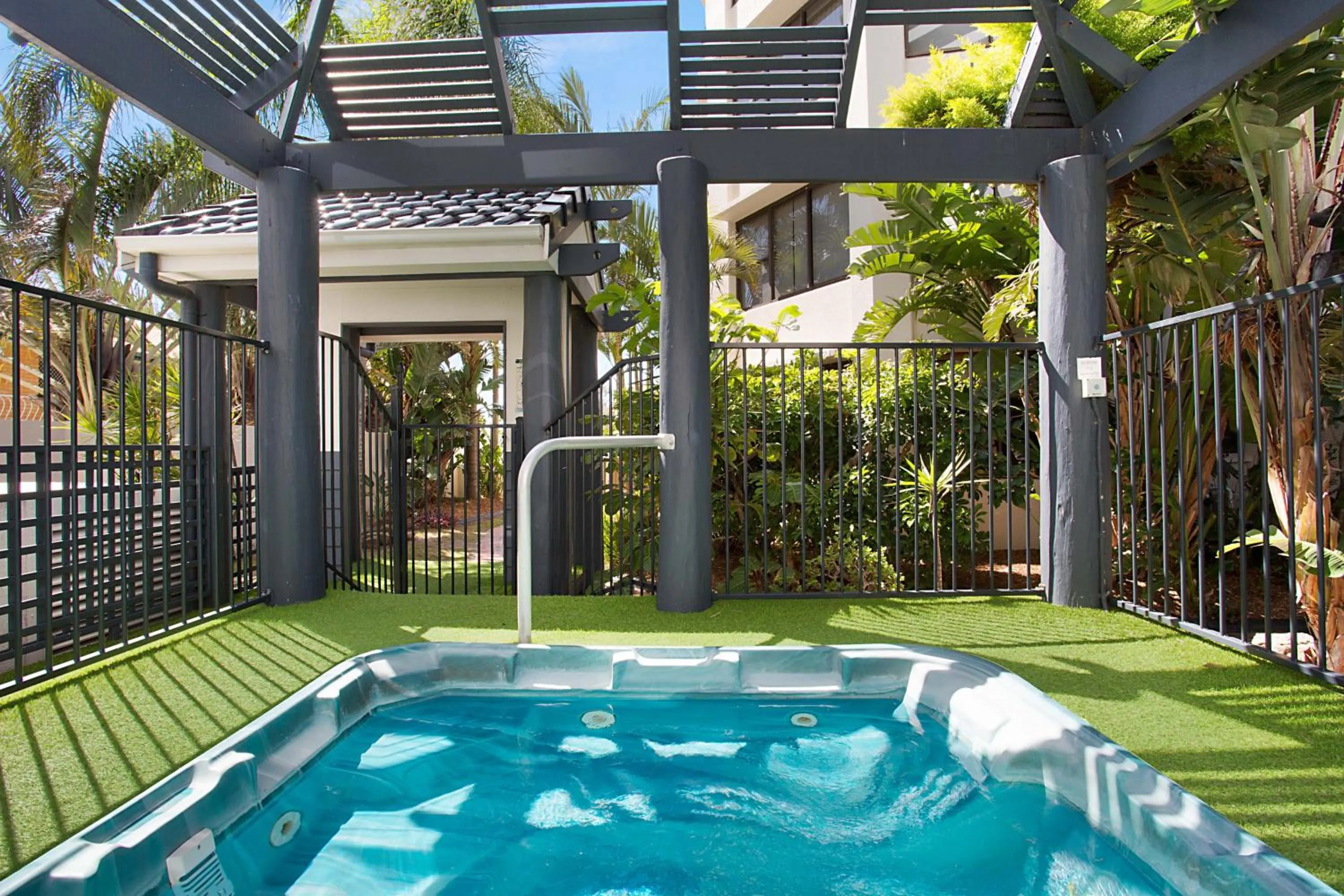 Hot Tub in Voyager Resort