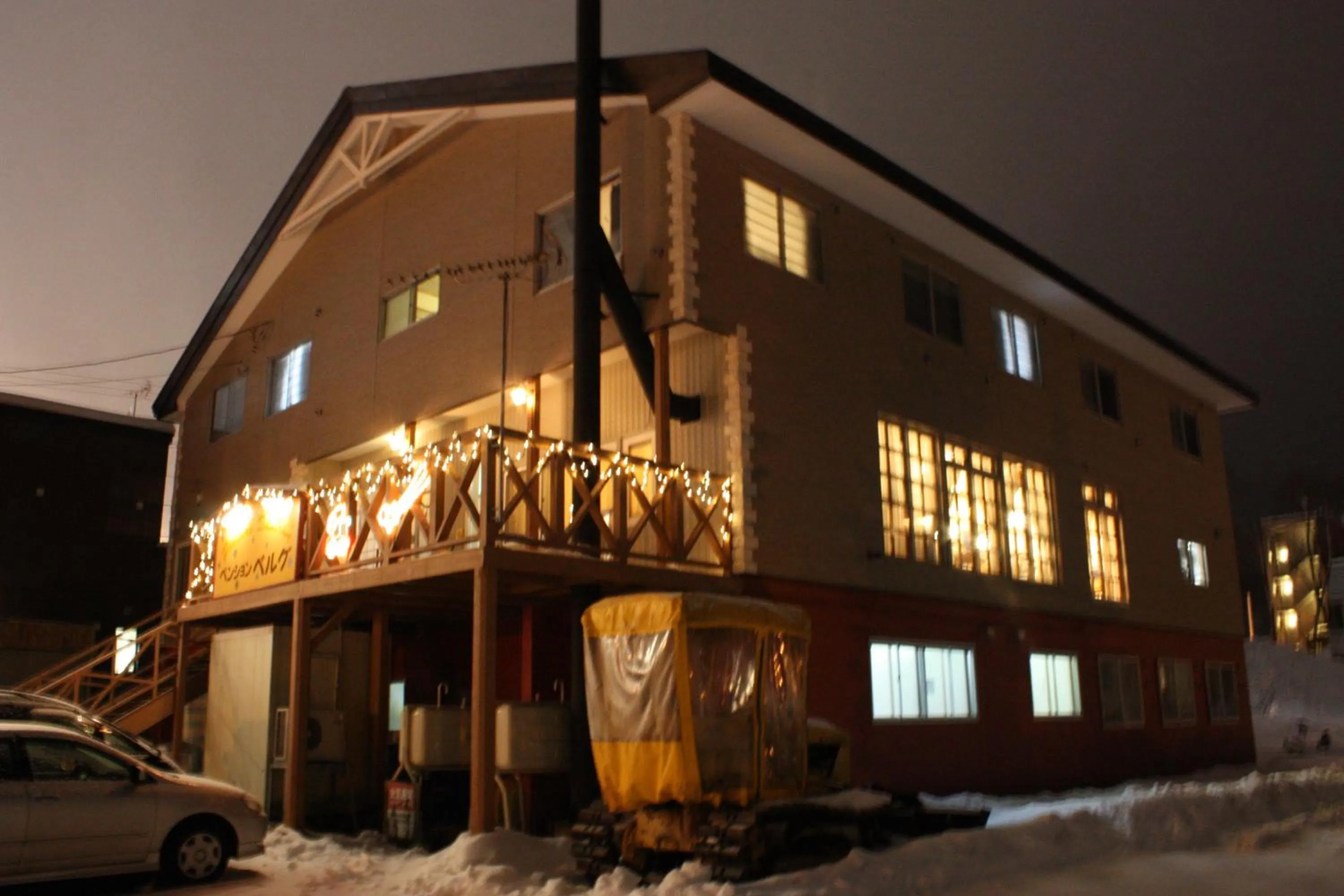 Facade/entrance in Pension Berg
