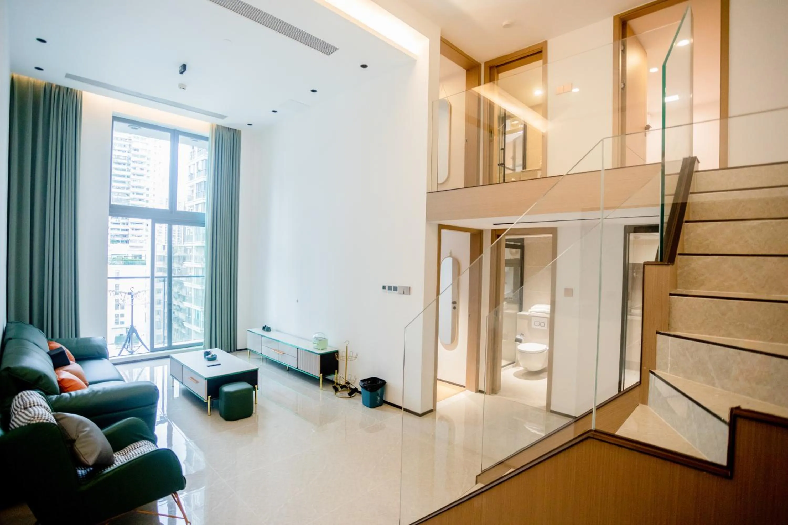 Living room in Sunny International Apartment From Beijing Road