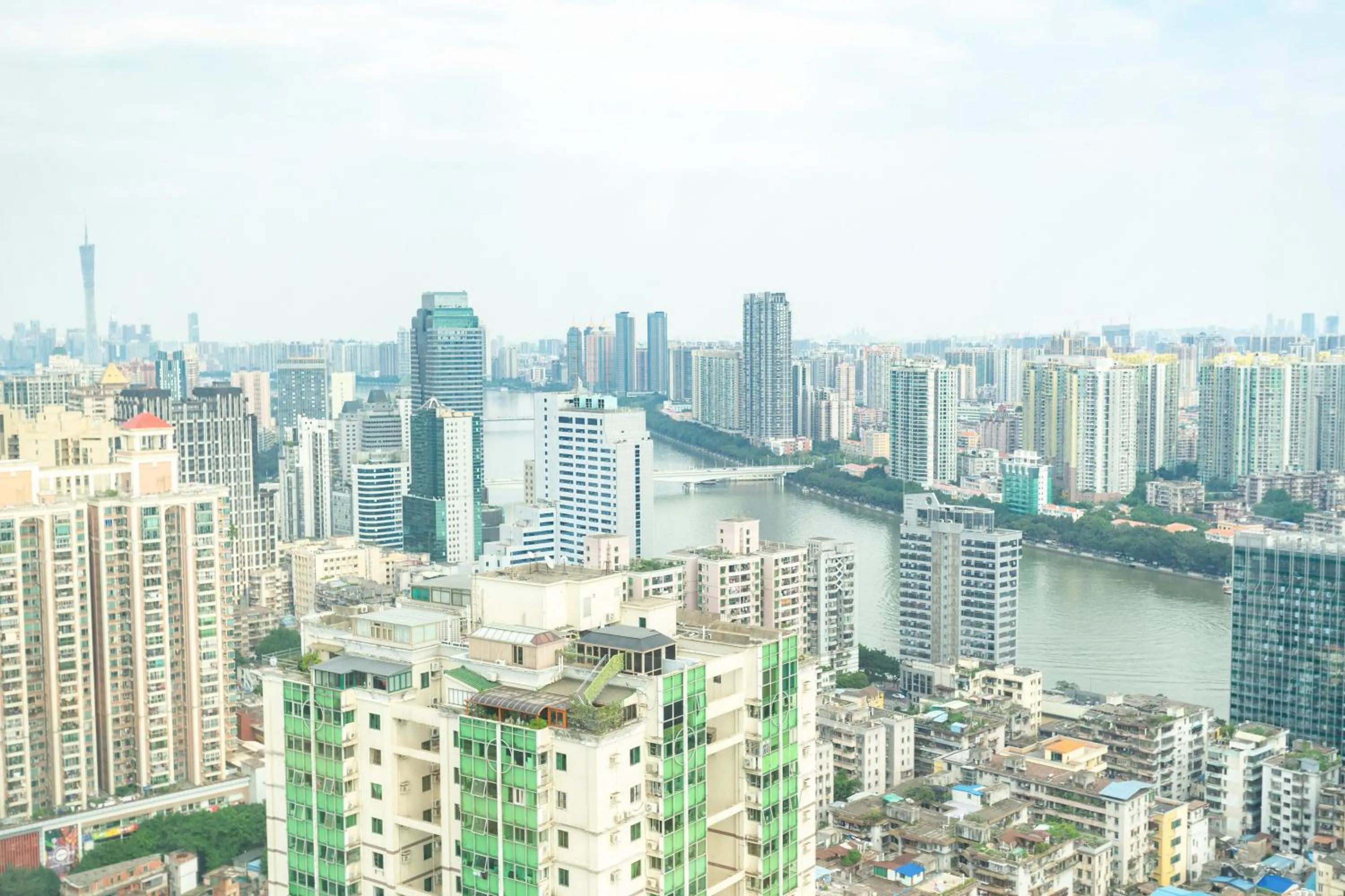 Bird's eye view in Sunny International Apartment From Beijing Road