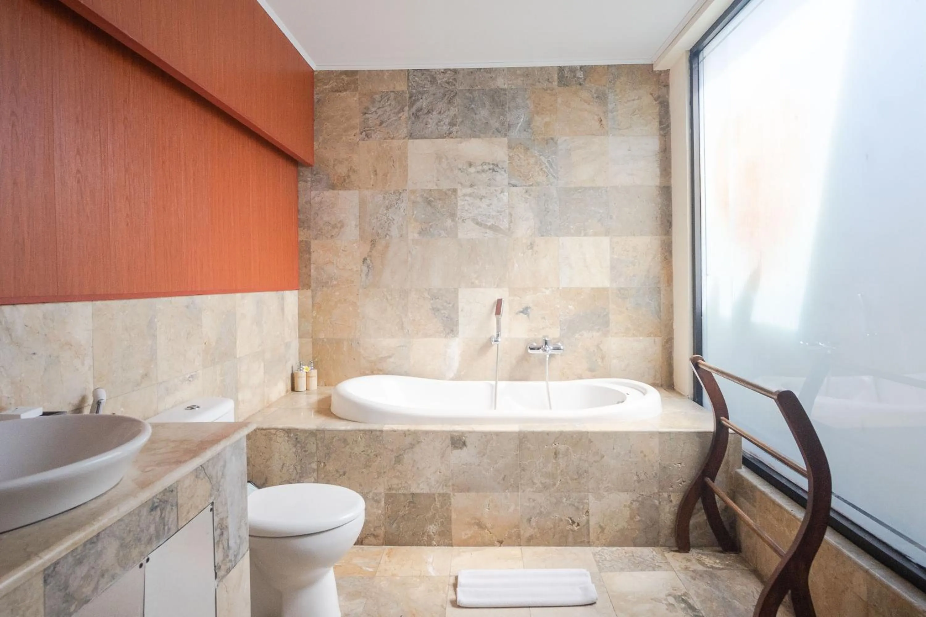 Shower in The Awan Villas Seminyak