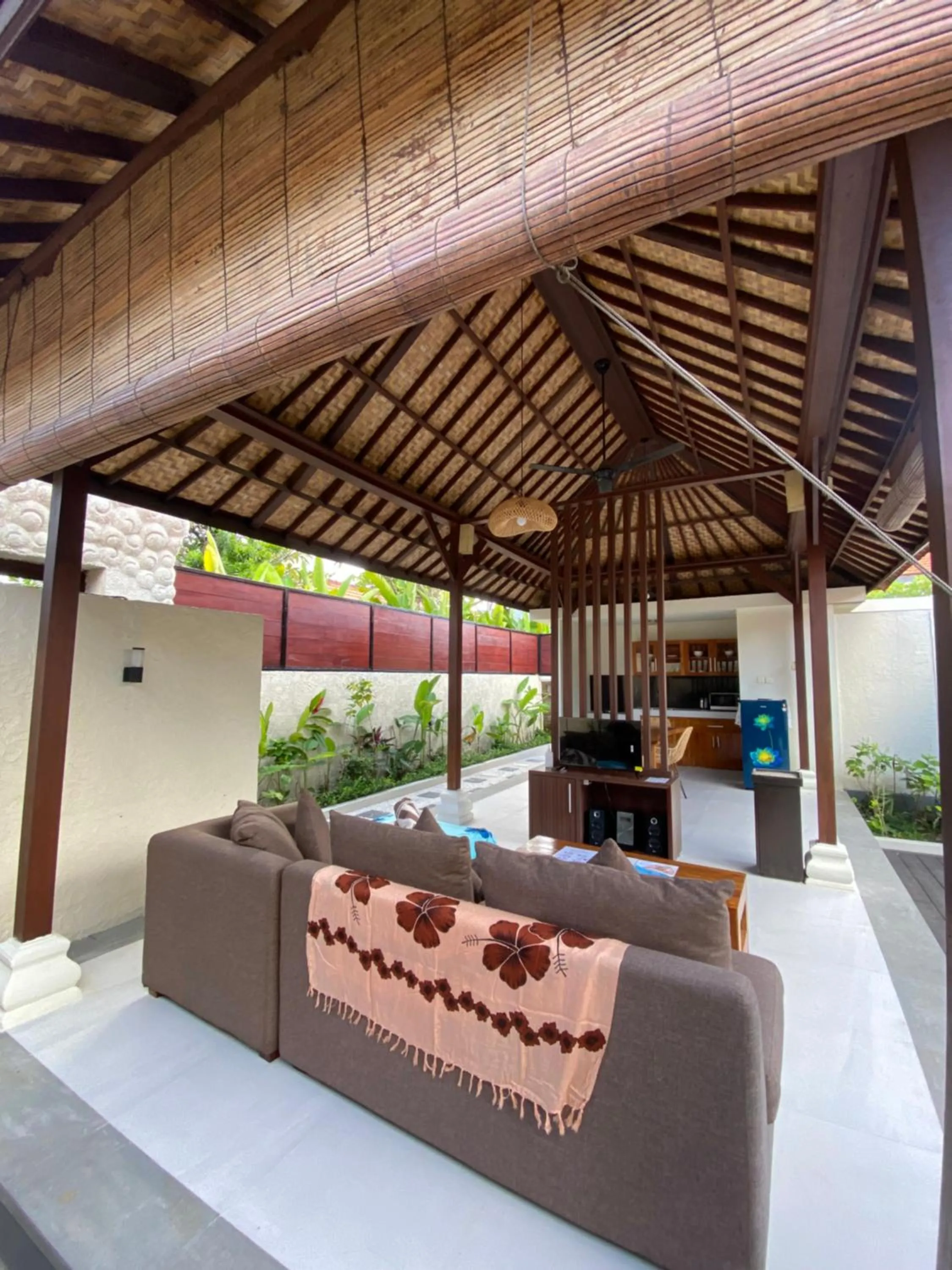 Living room in The Awan Villas Seminyak