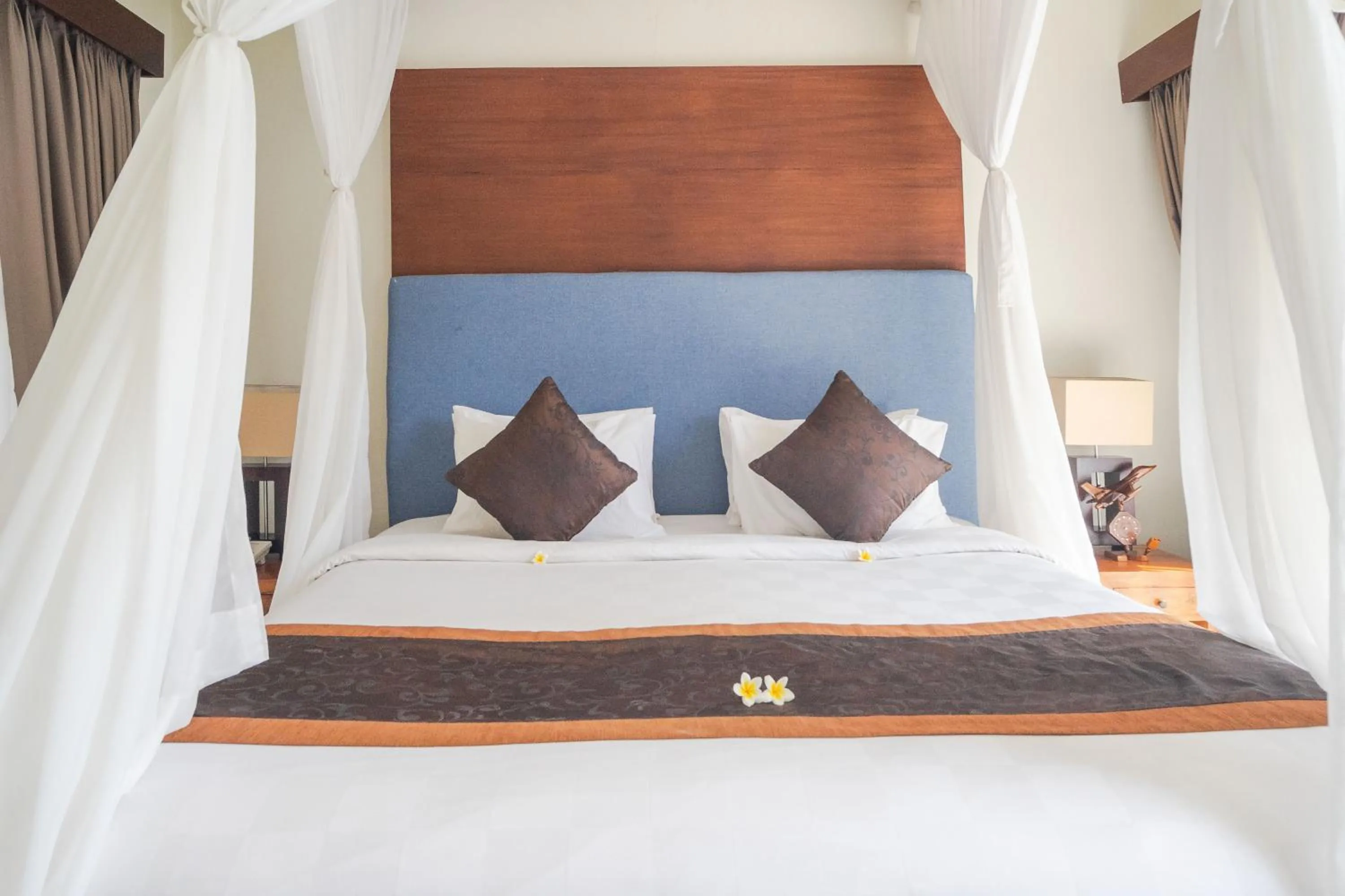 Bed in The Awan Villas Seminyak