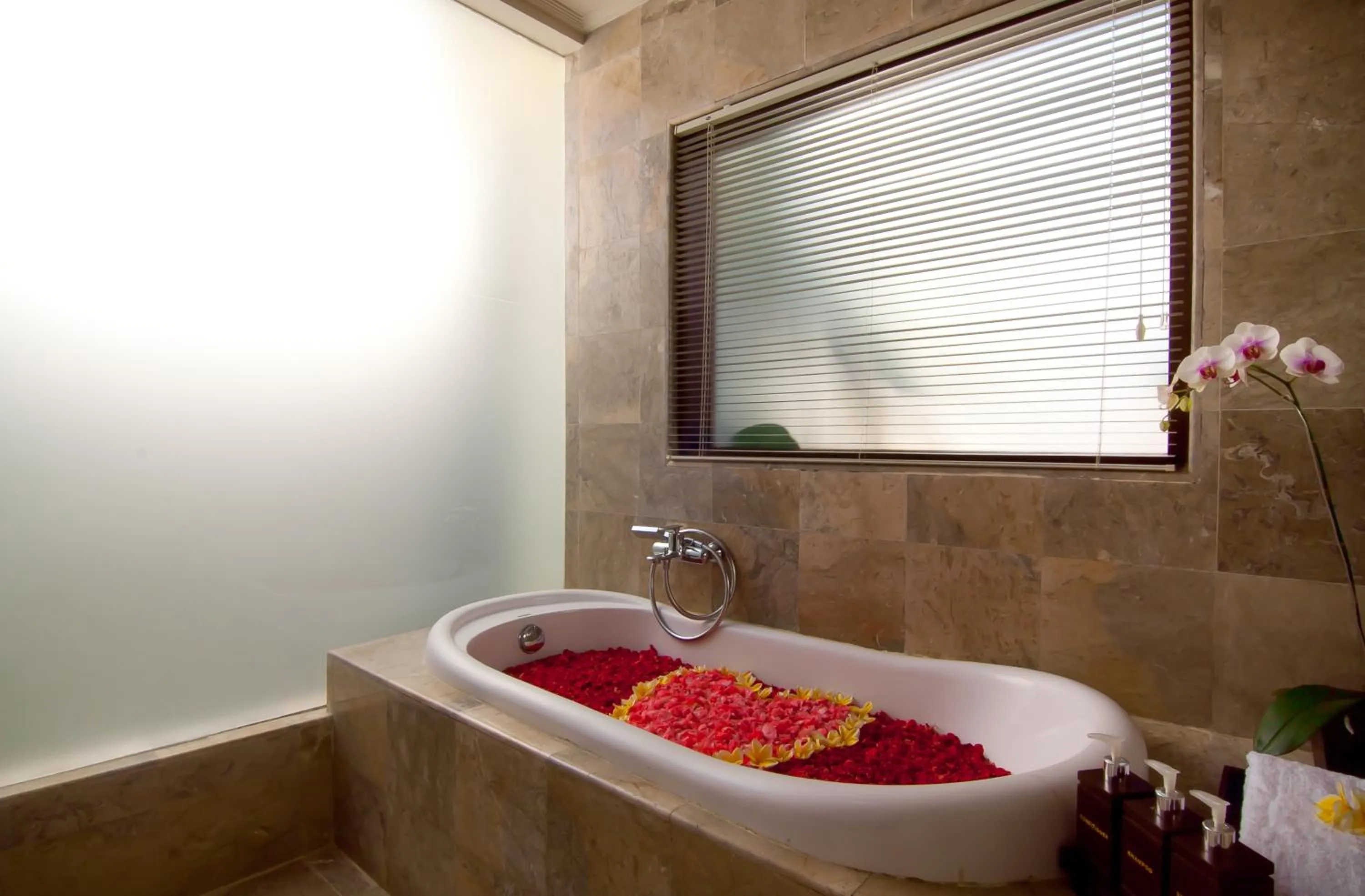 Bathroom in The Awan Villas Seminyak