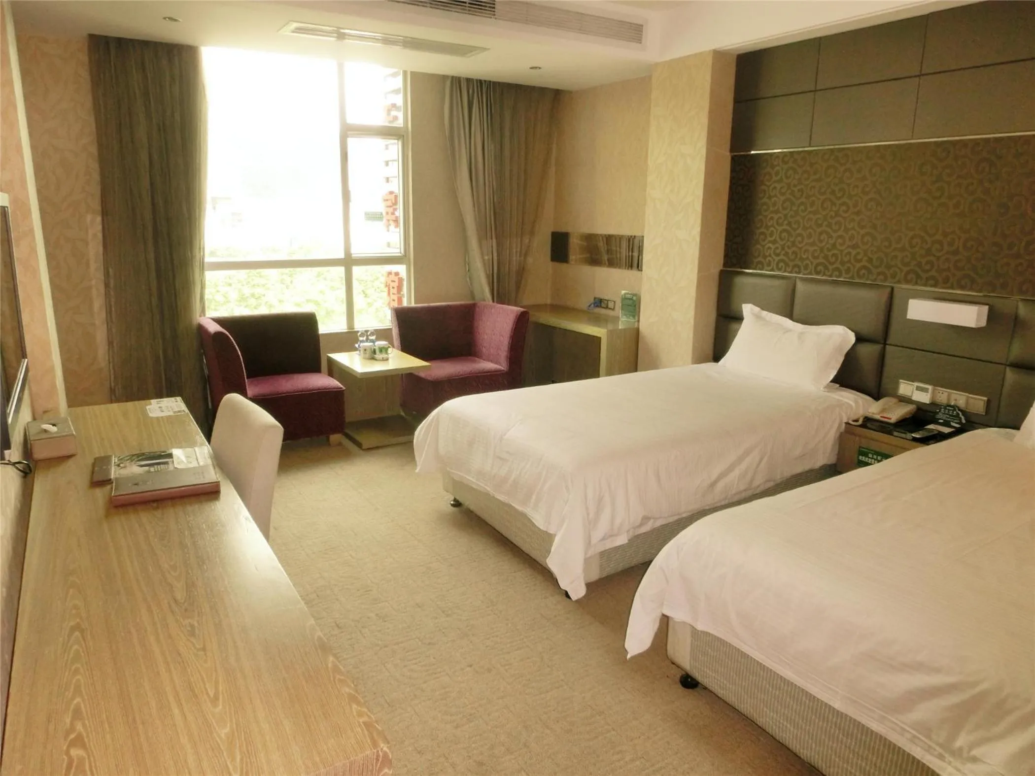 Bedroom in Greentree Alliance Shenzhen Shekou Sea World Hotel
