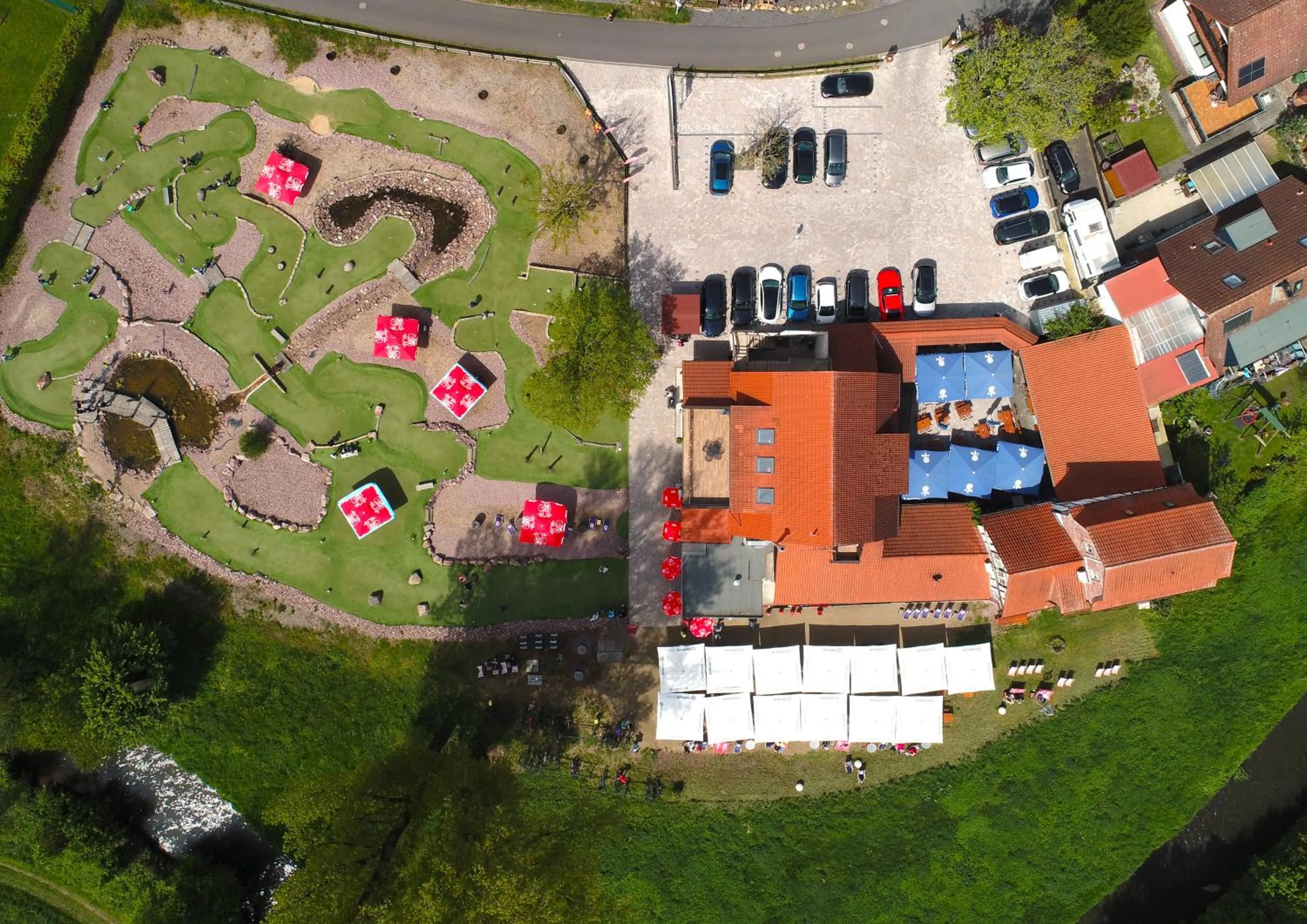 Property building in Landhotel Kahltalmühle