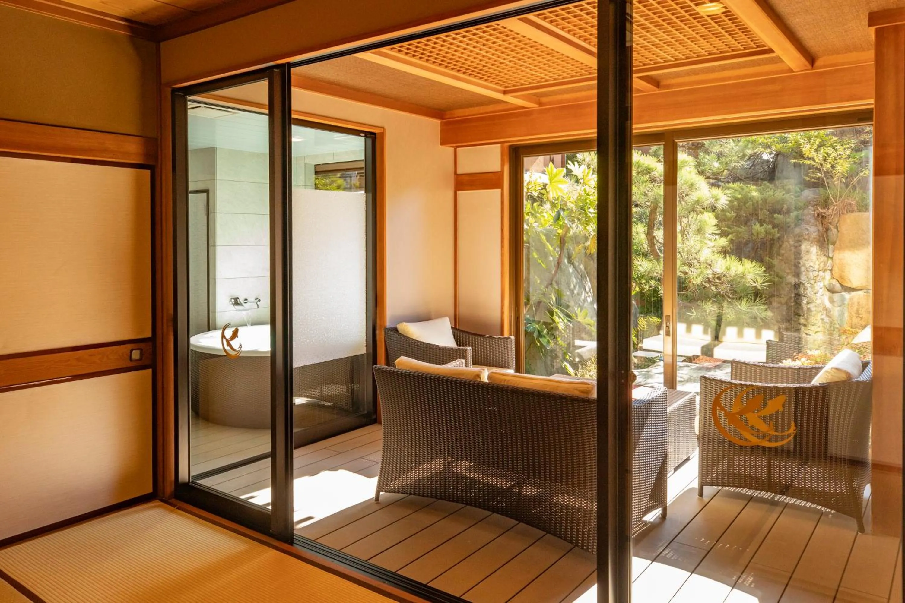 Garden in Beautiful Japanese Garden Kagetsu