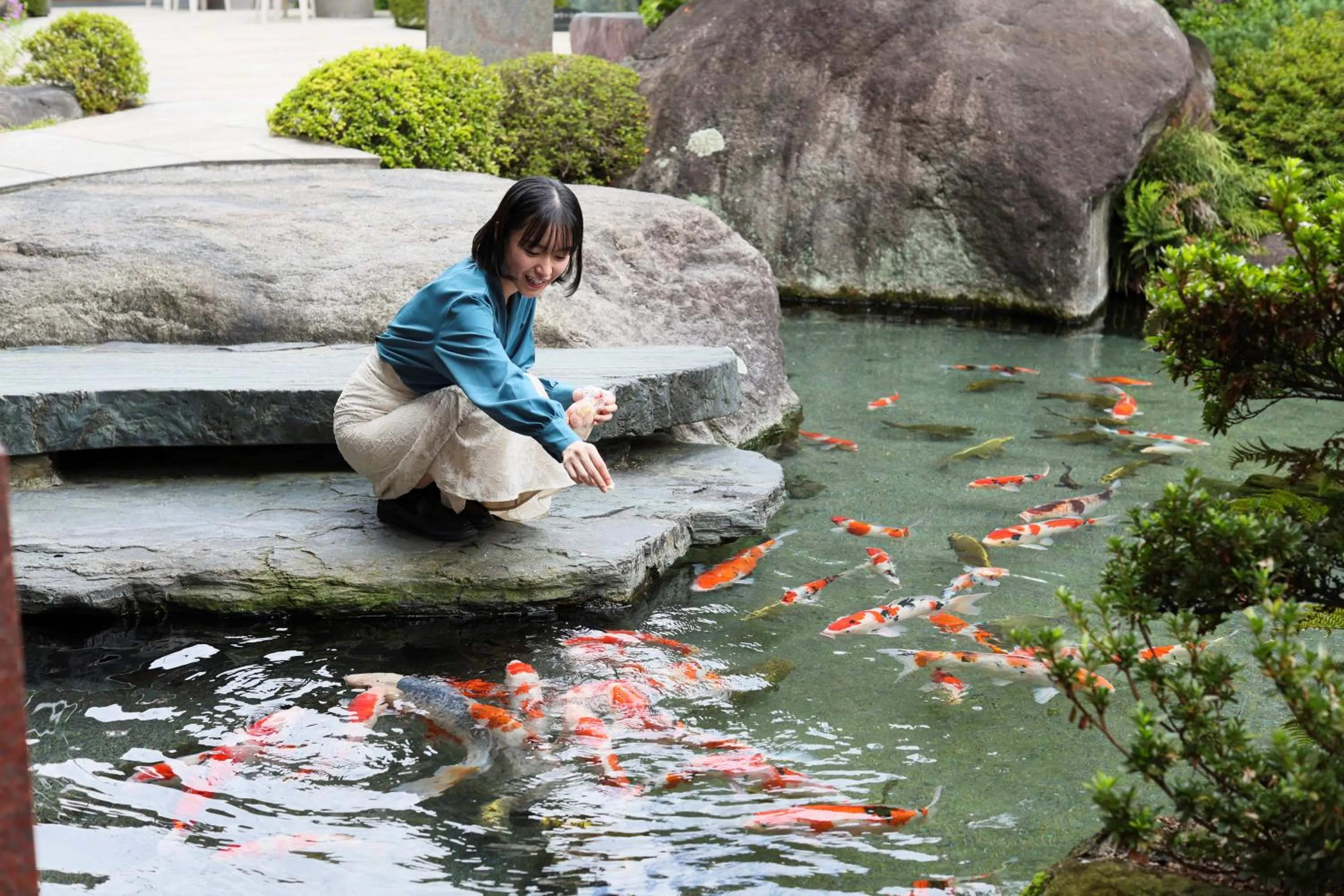 Activities in Beautiful Japanese Garden Kagetsu
