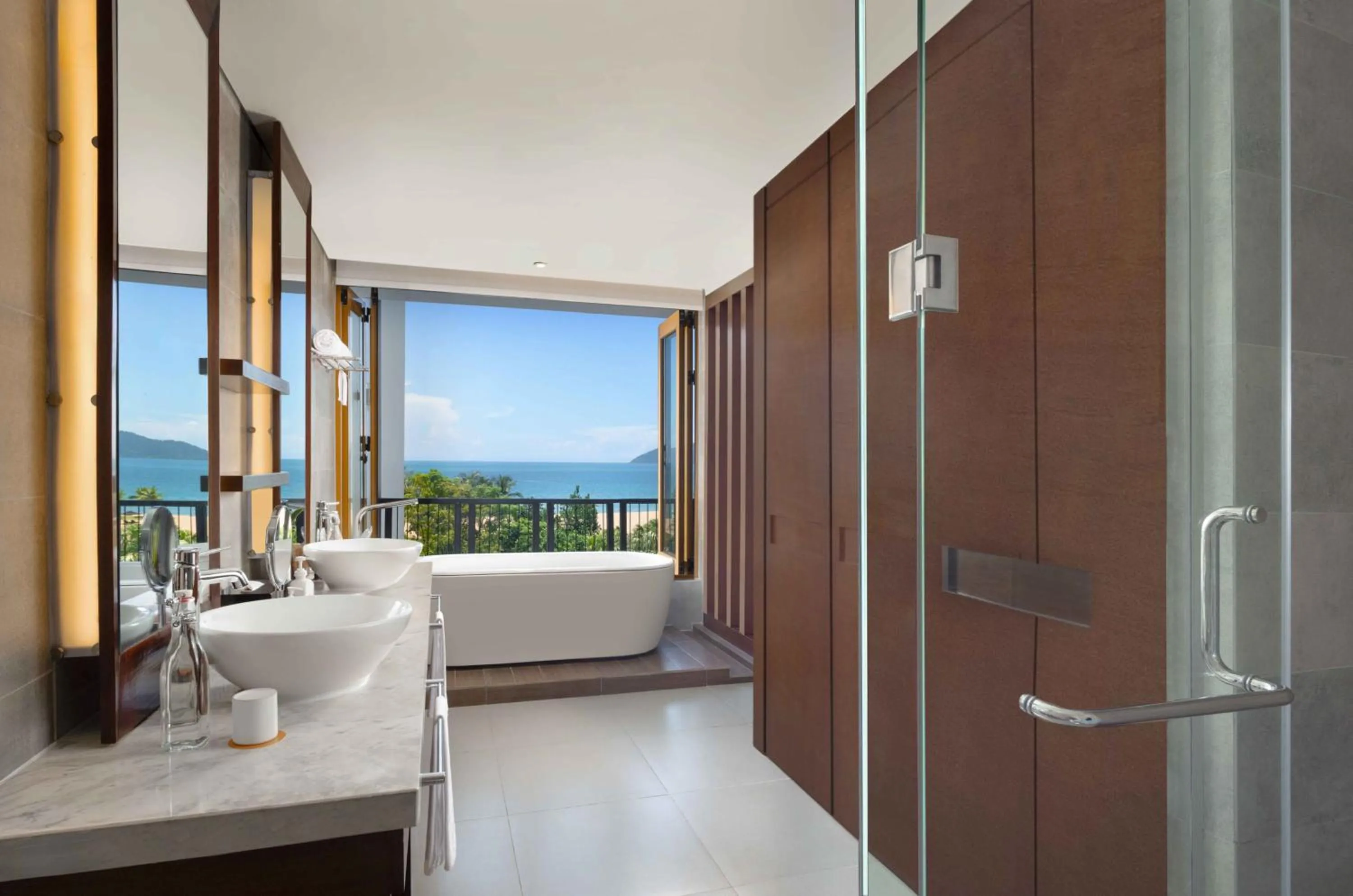 Bathroom, Bed in Angsana Lang Co