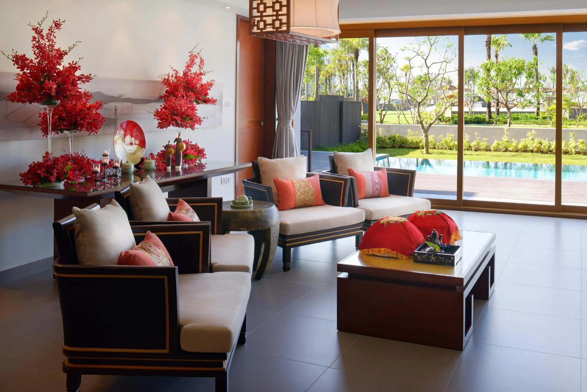 Seating area in Angsana Lang Co