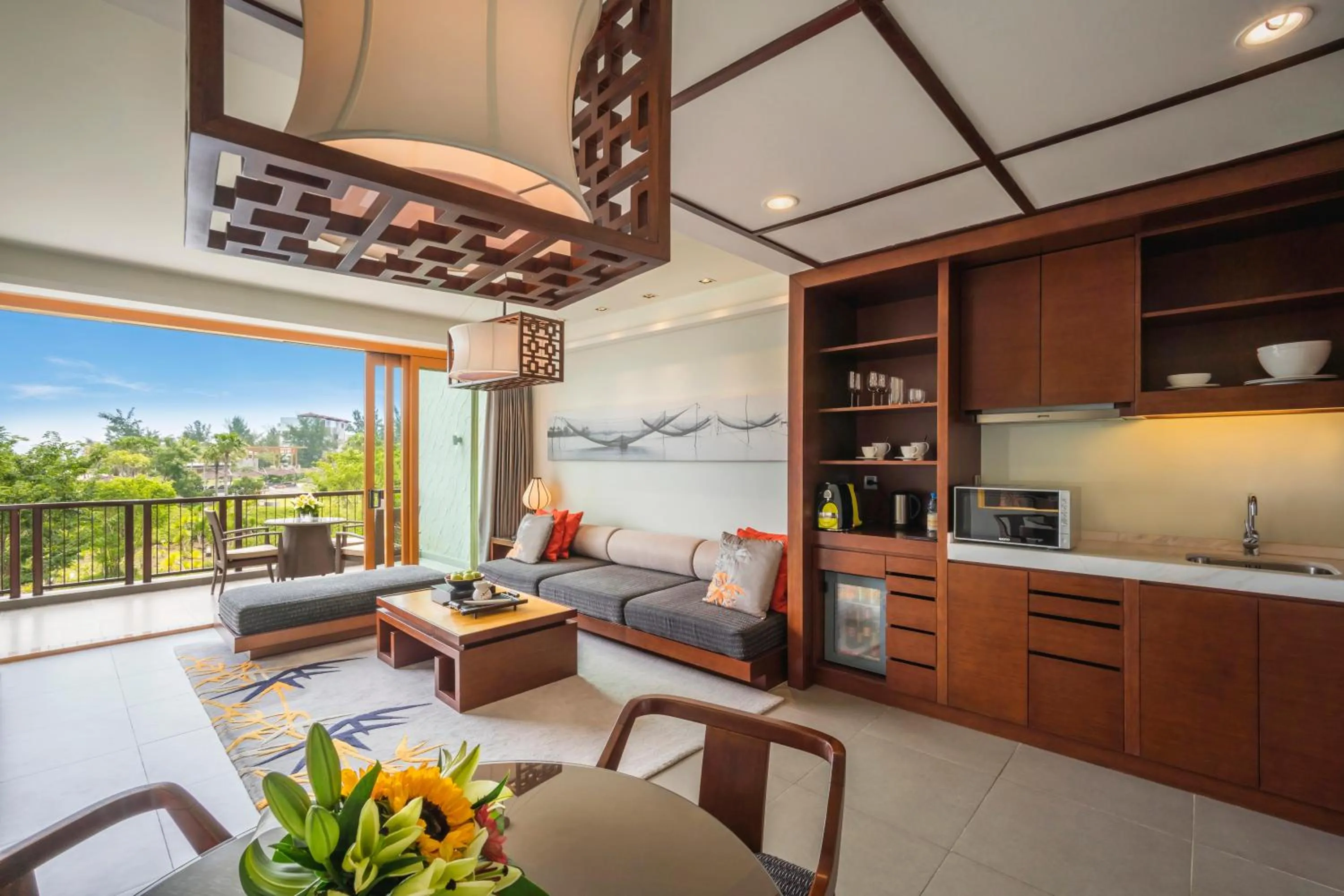 Kitchen or kitchenette in Angsana Lang Co