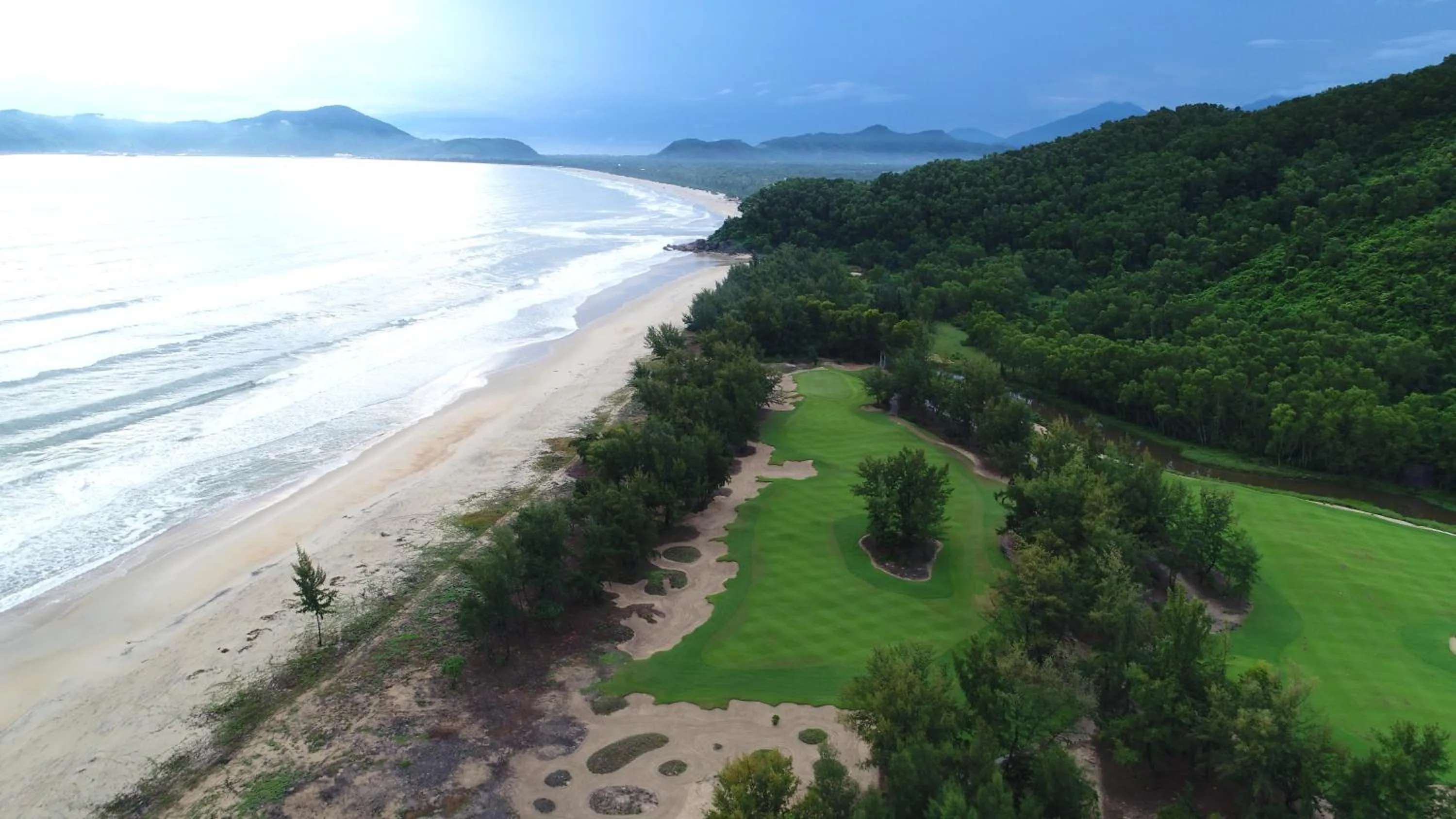 Natural landscape in Banyan Tree Lang Co