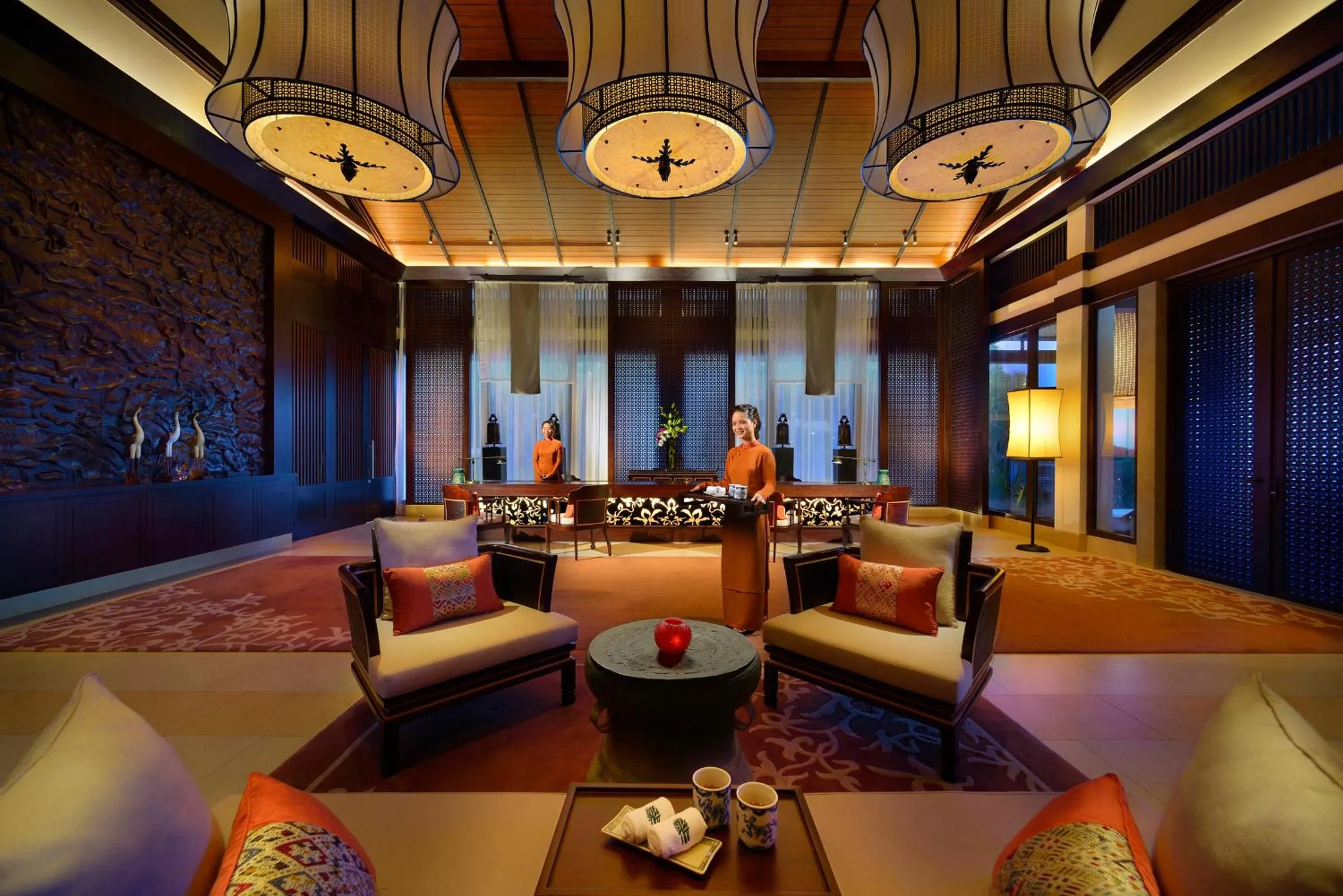 Lobby or reception in Banyan Tree Lang Co