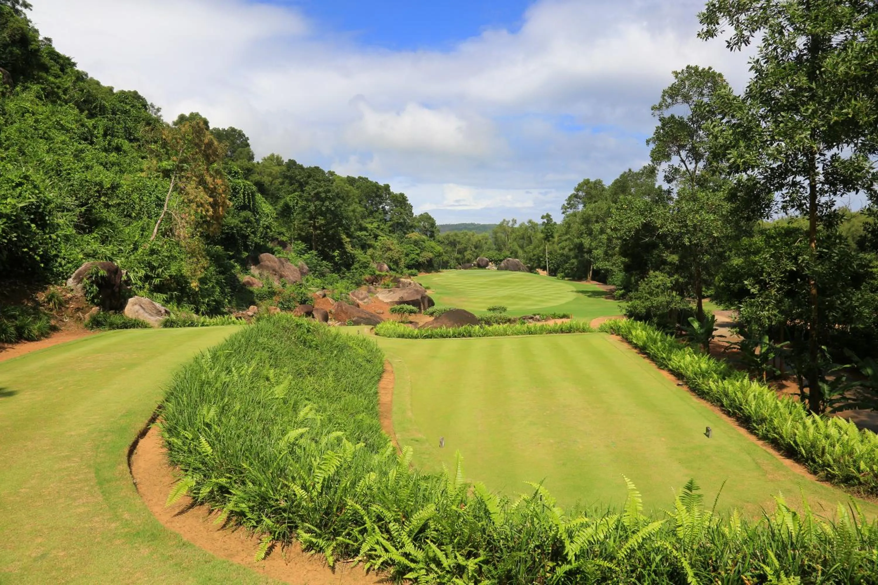 Natural landscape in Banyan Tree Lang Co